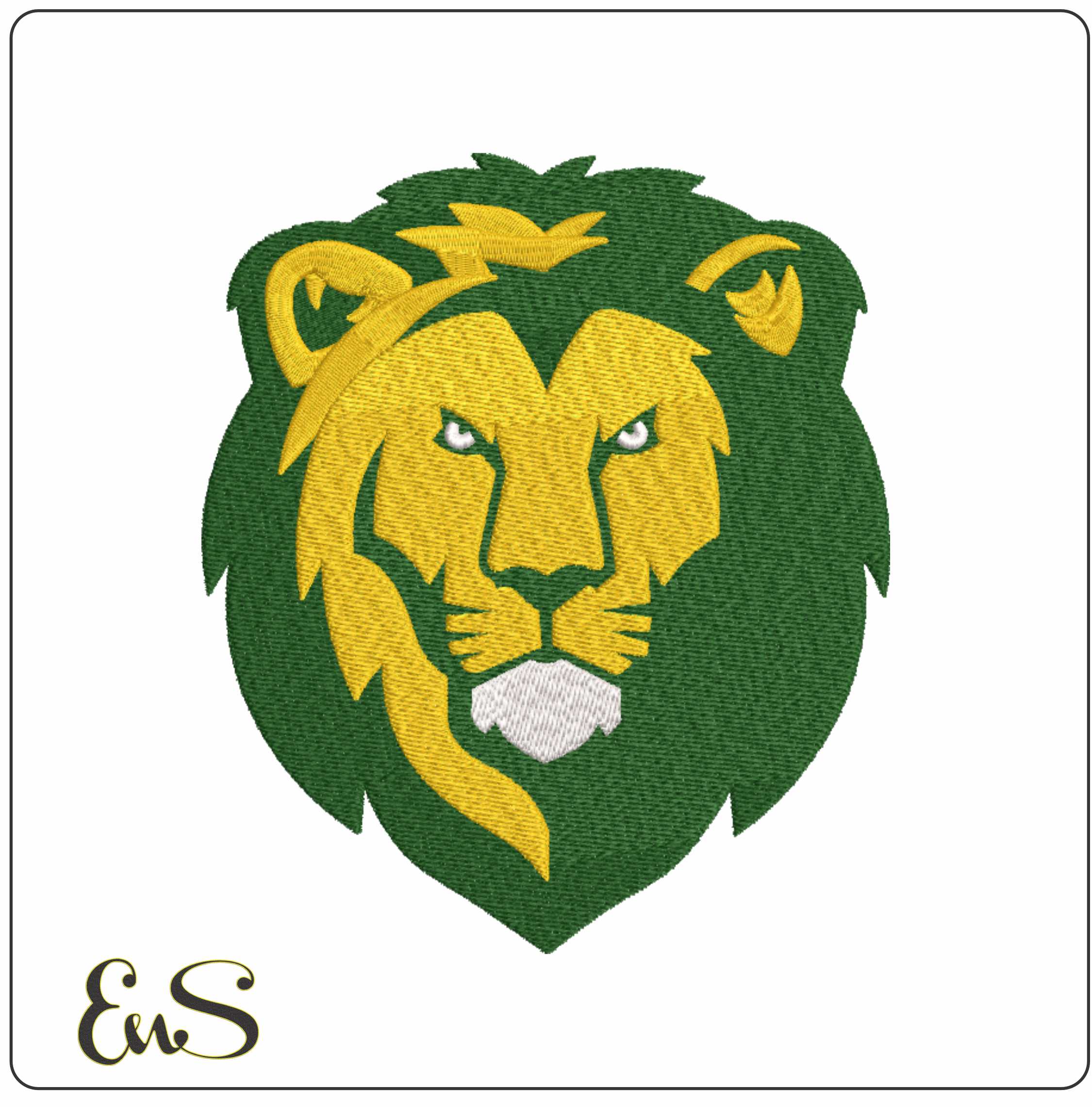 Southeastern Louisiana Lions embroidery design -Southeastern Louisiana Lions University men's football embroidery machine pattern embroidery file - instant download