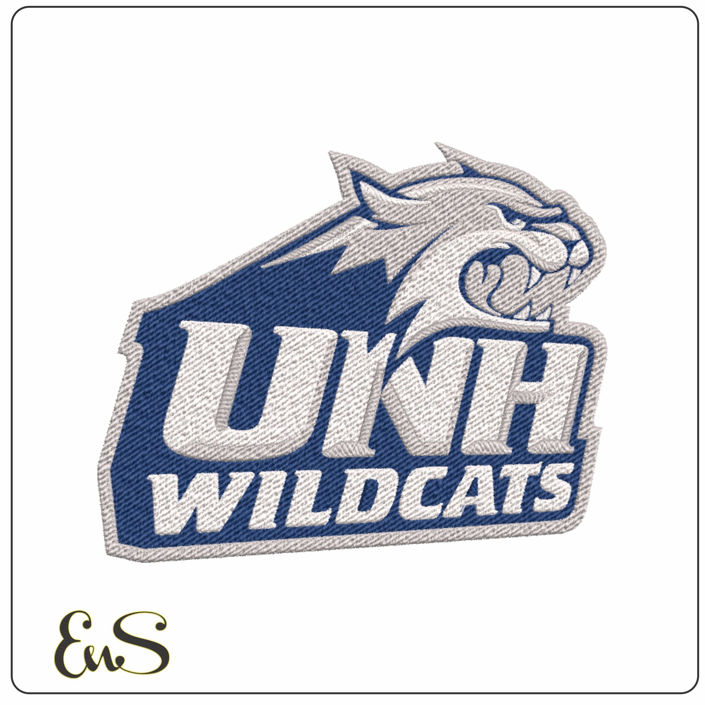 New Hampshire Wildcats embroidery design -New Hampshire Wildcats University men's football embroidery machine pattern embroidery file - instant download