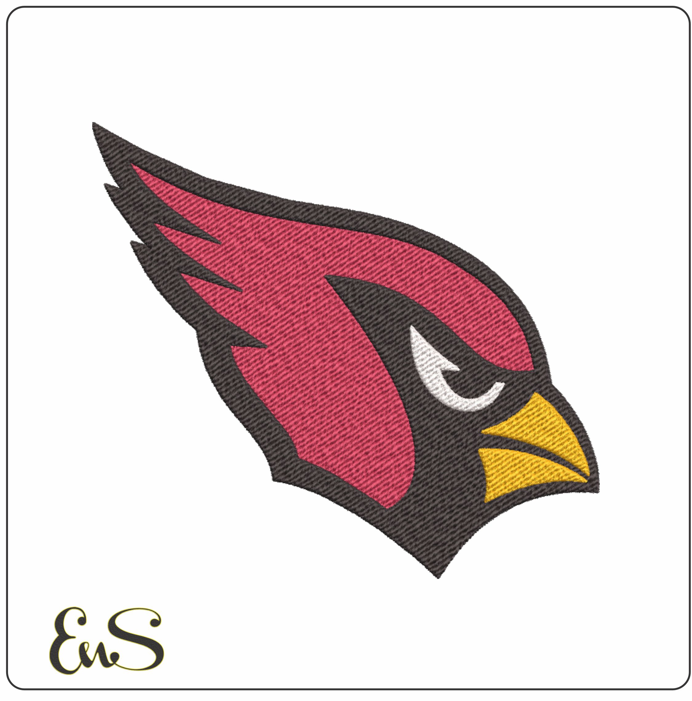 Arizona Cardinals NFL embroidery design - NFL West Conference State Farm Stadium men's football embroidery machine pattern embroidery file - instant download
