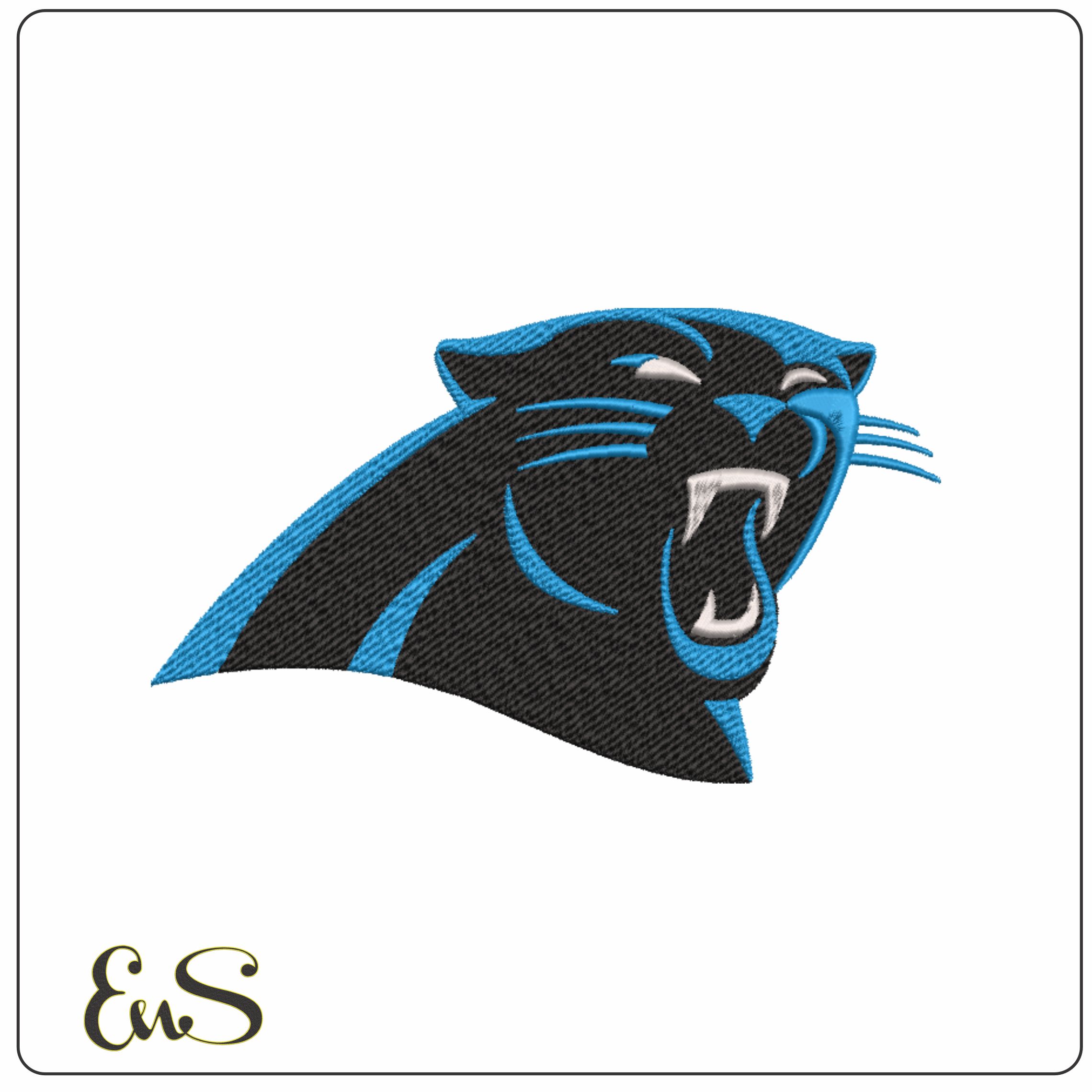 Carolina Panthers NFL embroidery design -Bank of America Stadium  men's football embroidery machine pattern embroidery file - instant download