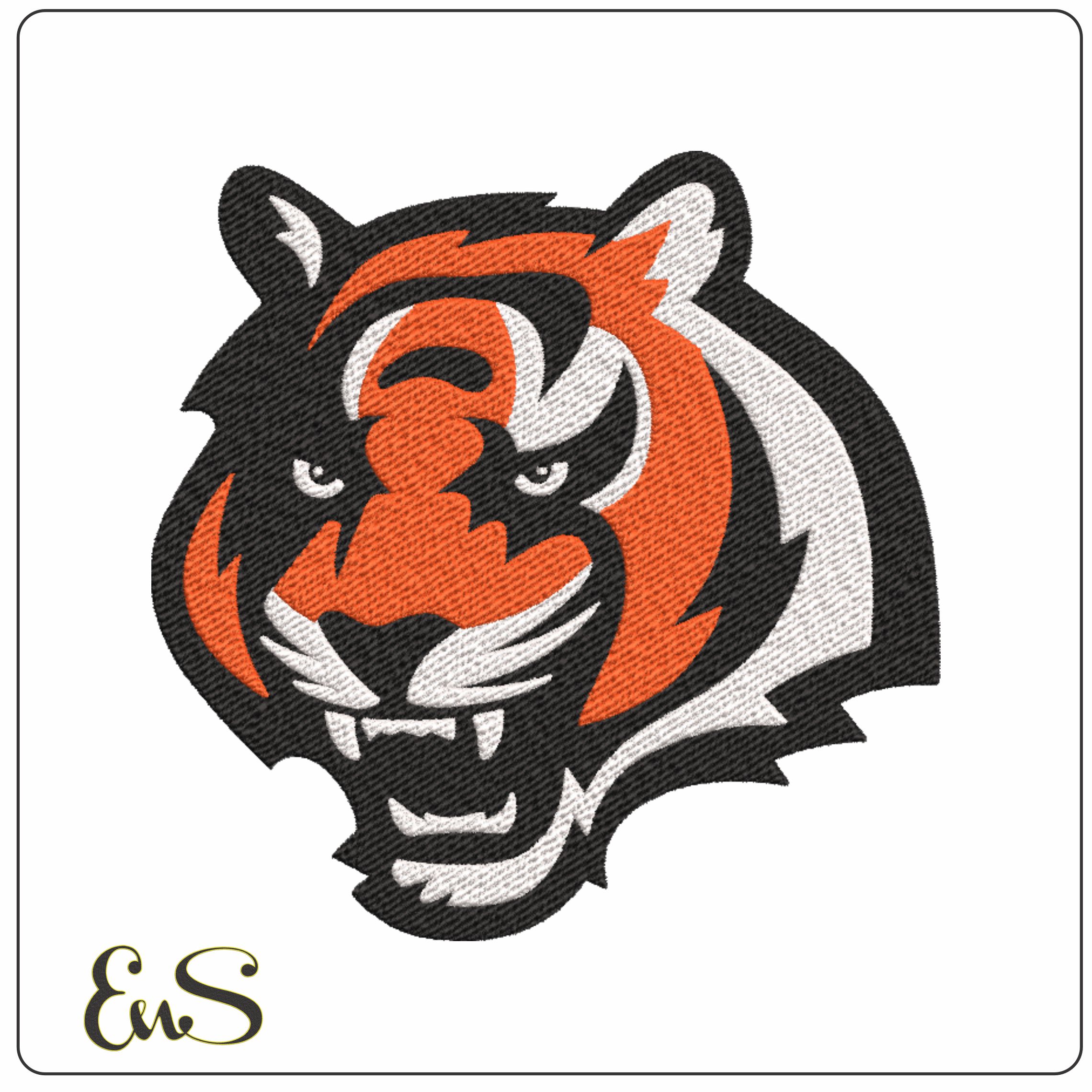 Cincinnati Bengals 1997 NFL embroidery design -Cinergy Field Stadium men's football embroidery machine pattern embroidery file - instant download