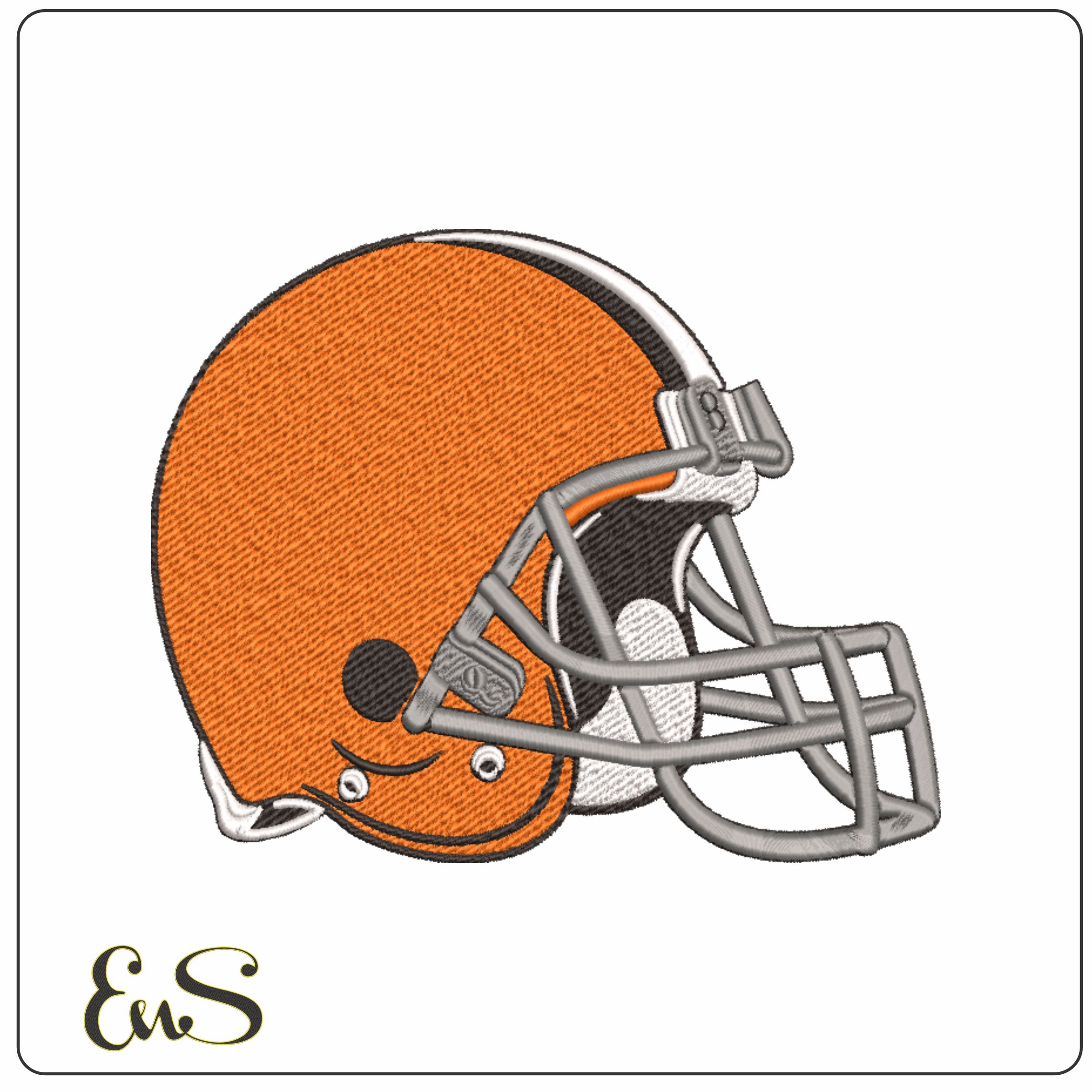 Cleveland Browns NFL embroidery design -Cleveland Browns Stadium men's football embroidery machine pattern embroidery file - instant download