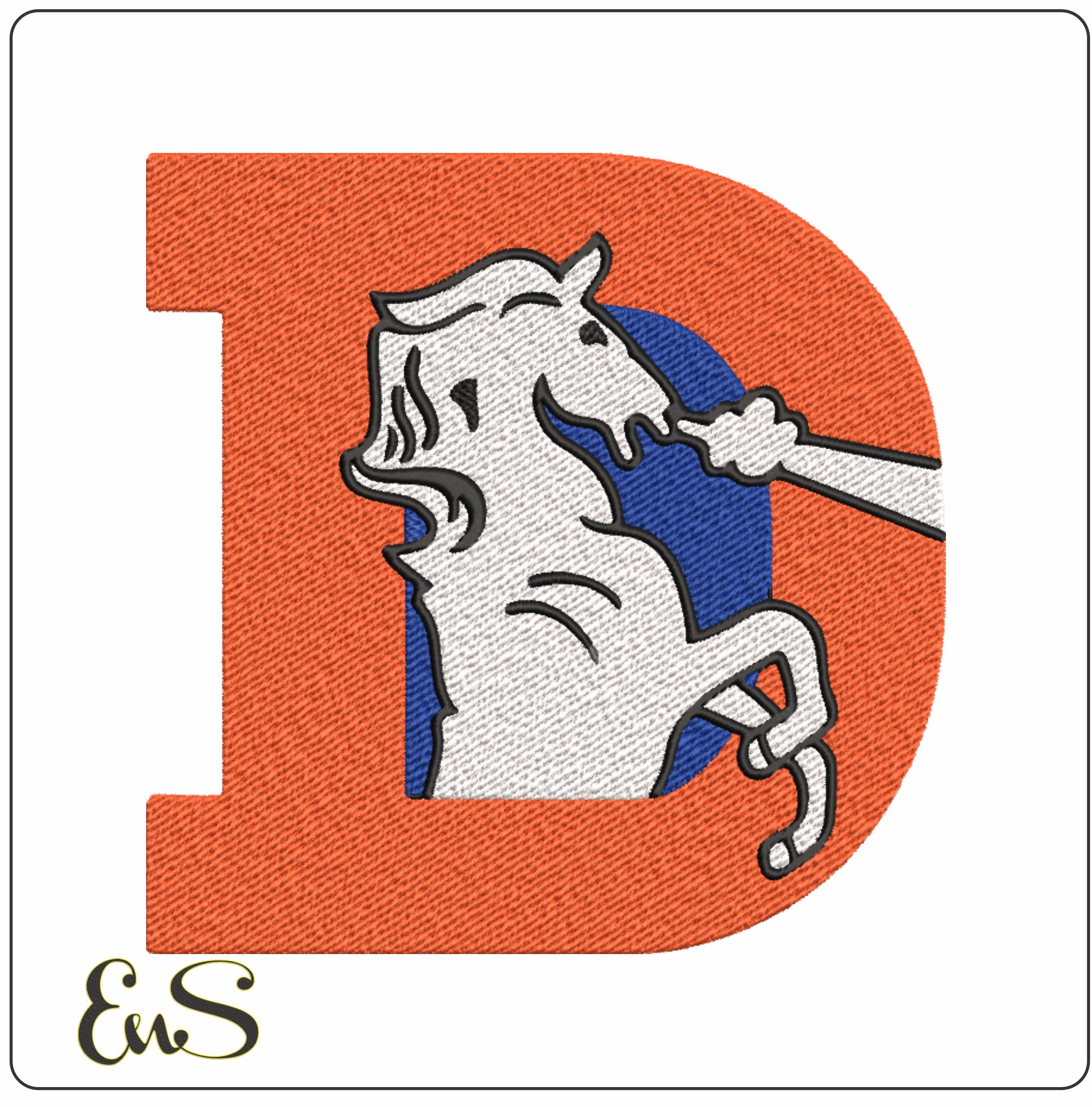 Denver Broncos 1993 NFL embroidery design -Mile High Stadium men's football embroidery machine pattern embroidery file - instant download