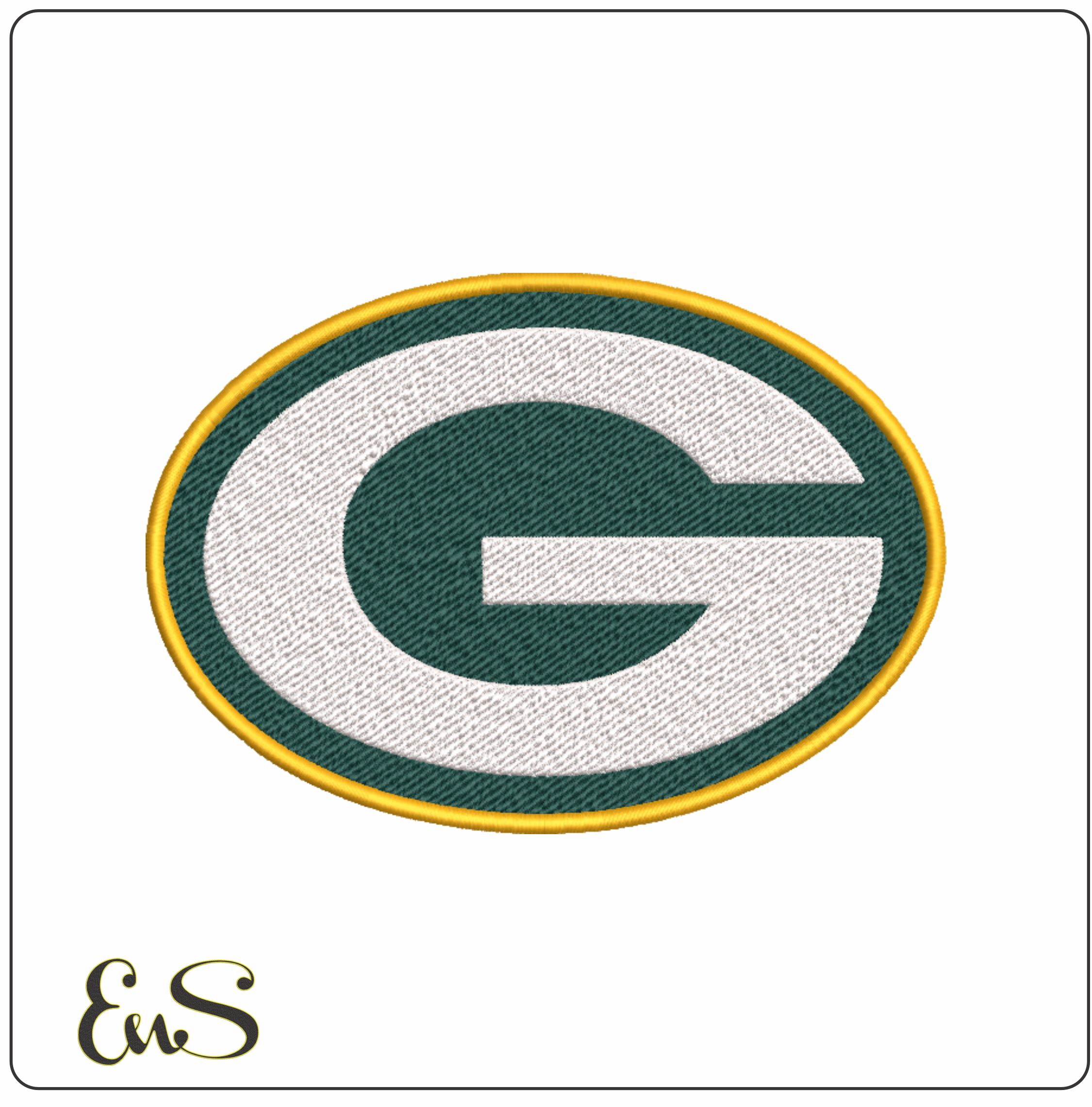 Green Bay Packers NFL embroidery design -Lambeau Field Green Bay Wisconsin Stadium men's football embroidery machine pattern embroidery file - instant download
