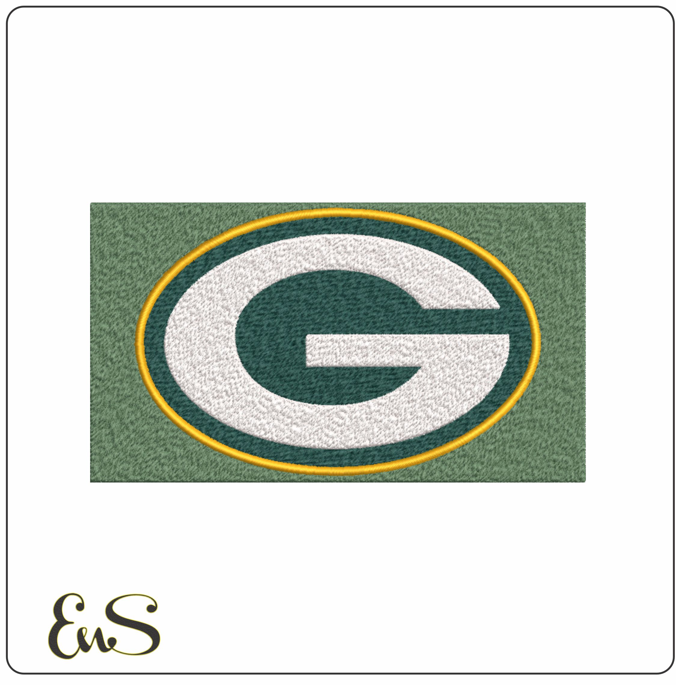 Green Bay Packers NFL embroidery design -Lambeau Field Green Bay Wisconsin Stadium men's football embroidery machine pattern embroidery file - instant download
