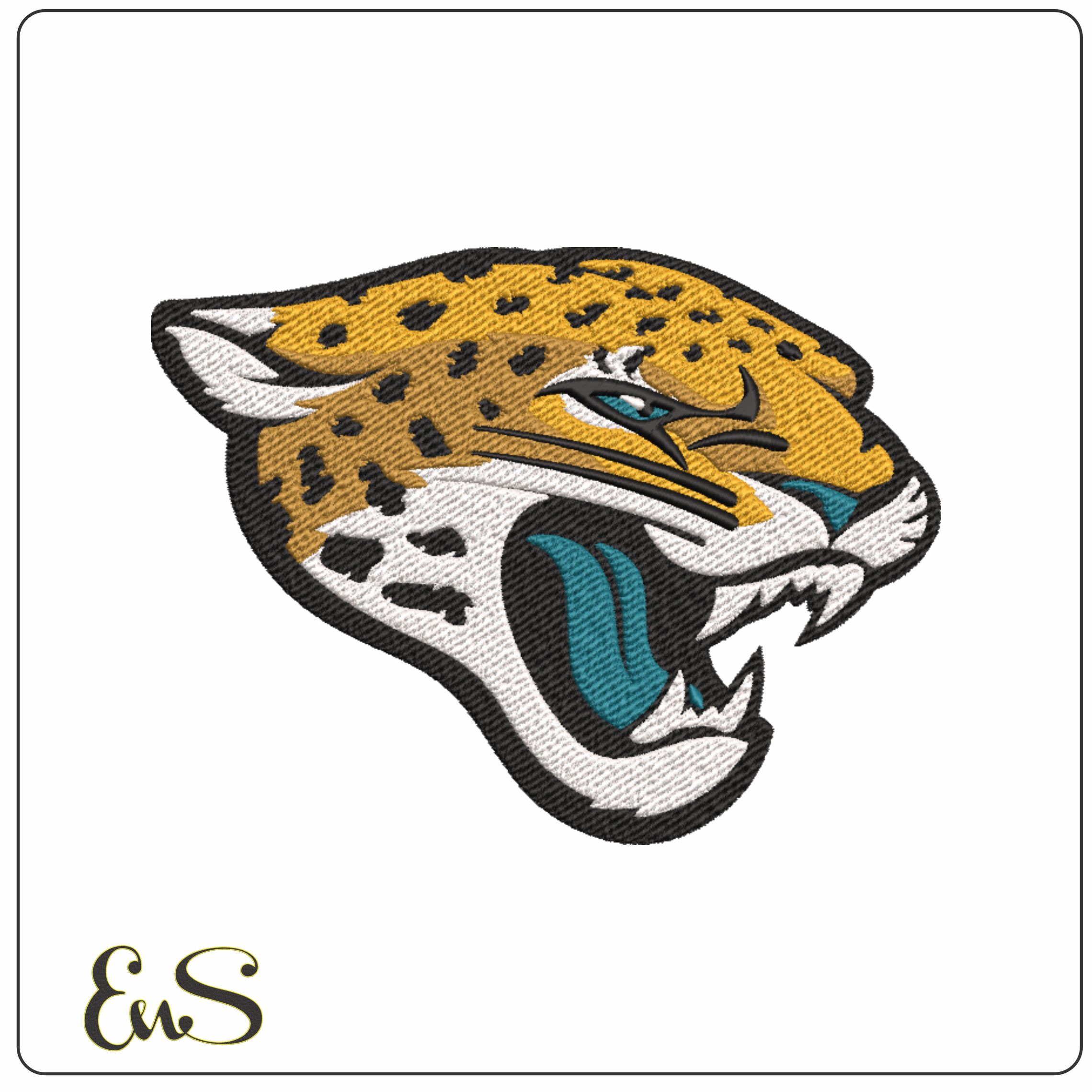 Jacksonville Jaguars NFL embroidery design -Everbank Stadium men's football embroidery machine pattern embroidery file - instant download