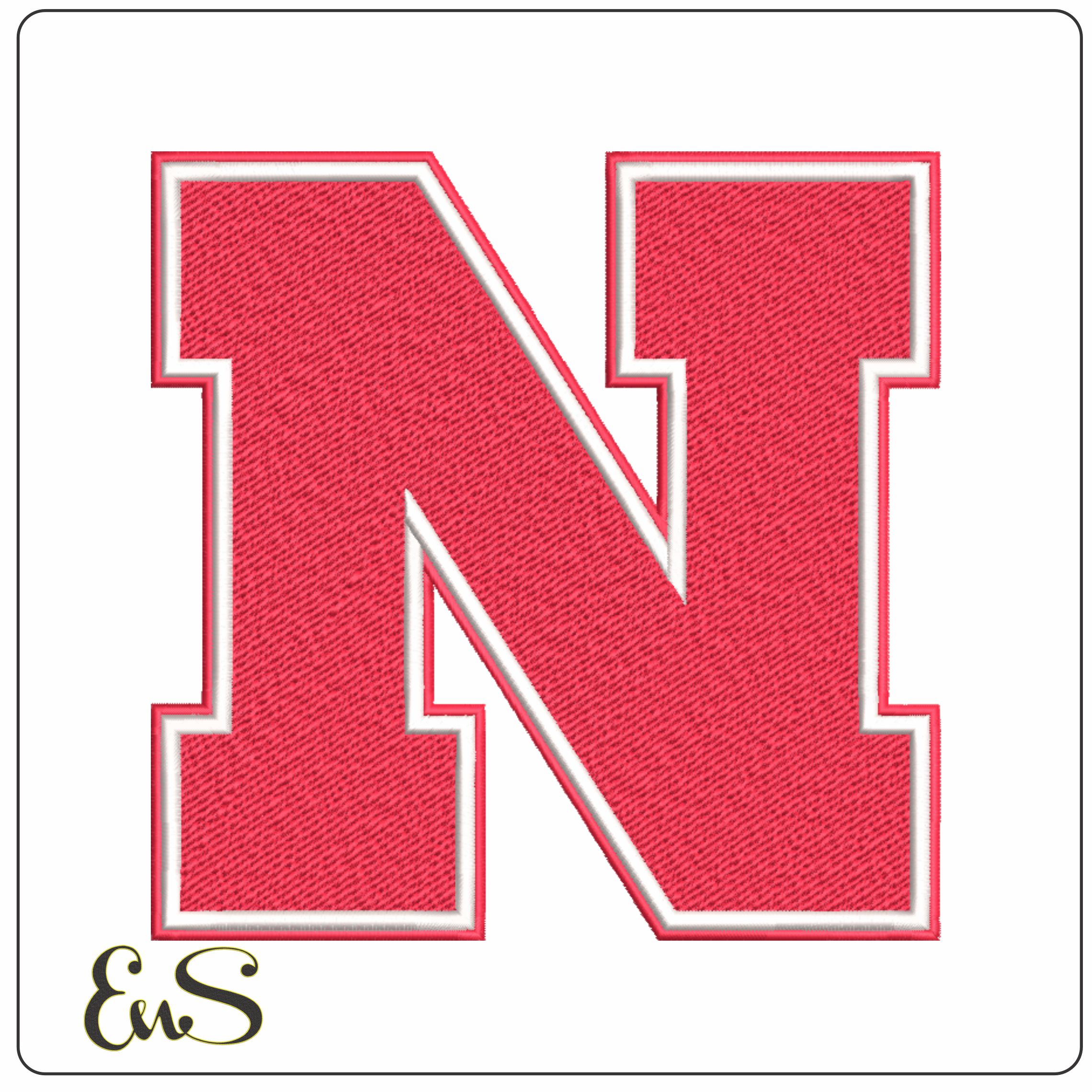 Nebraska Cornhuskers NFL embroidery design -Memorial Stadium men's football embroidery machine pattern embroidery file - instant download