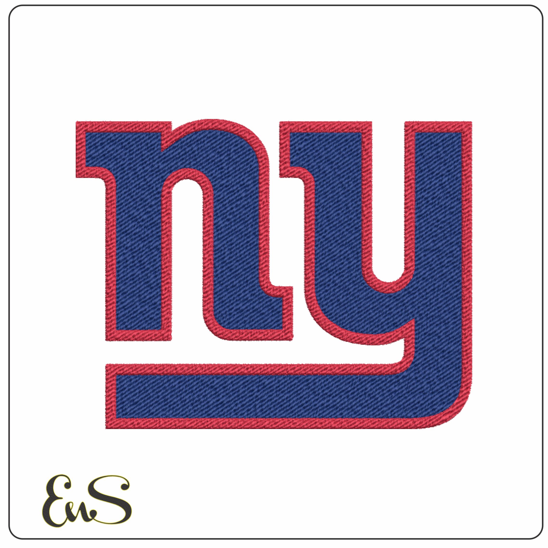New York Giants NFL embroidery design -MetLife Stadium men's football embroidery machine pattern embroidery file - instant download