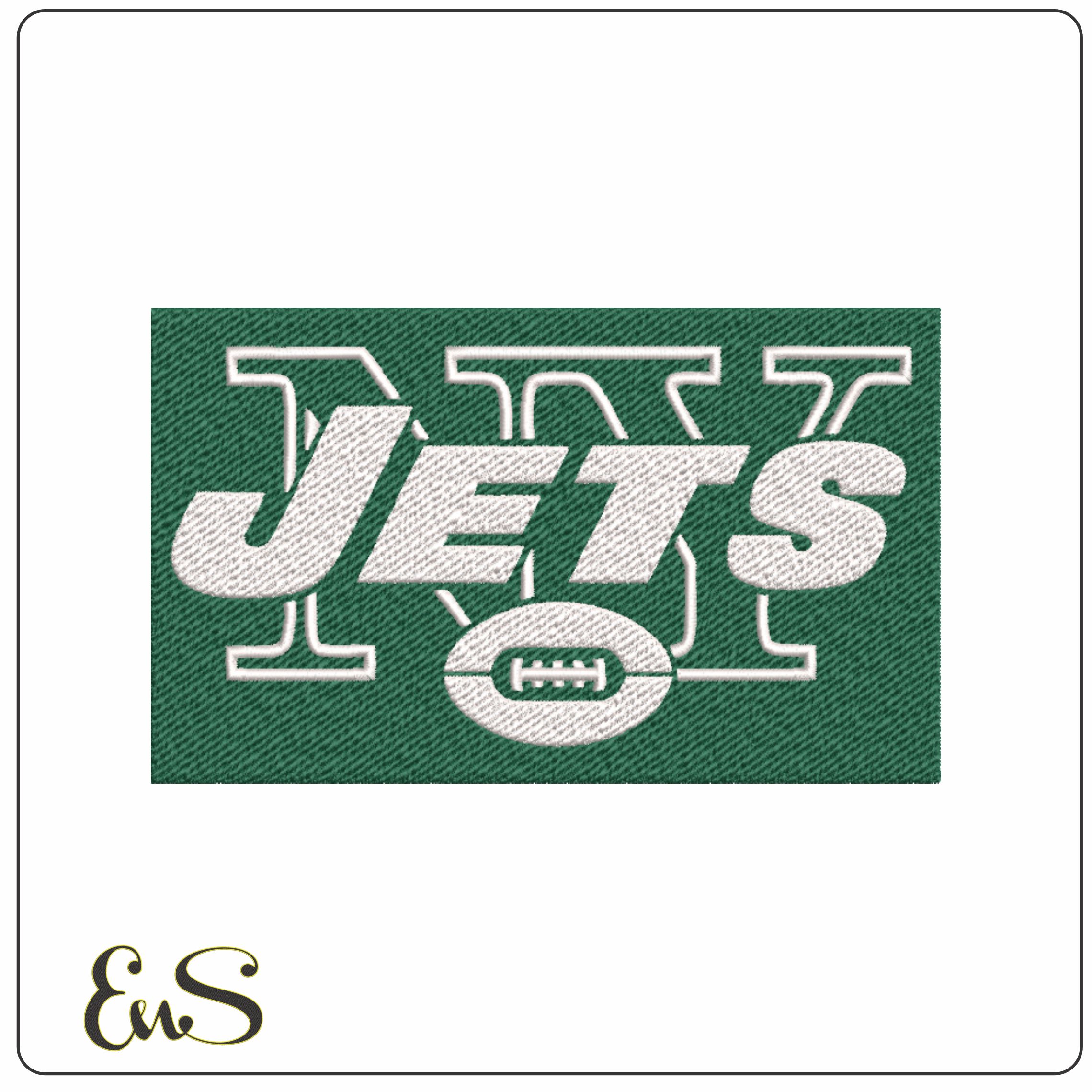 New York Jets NFL embroidery design -MetLife Stadium men's football embroidery machine pattern embroidery file - instant download