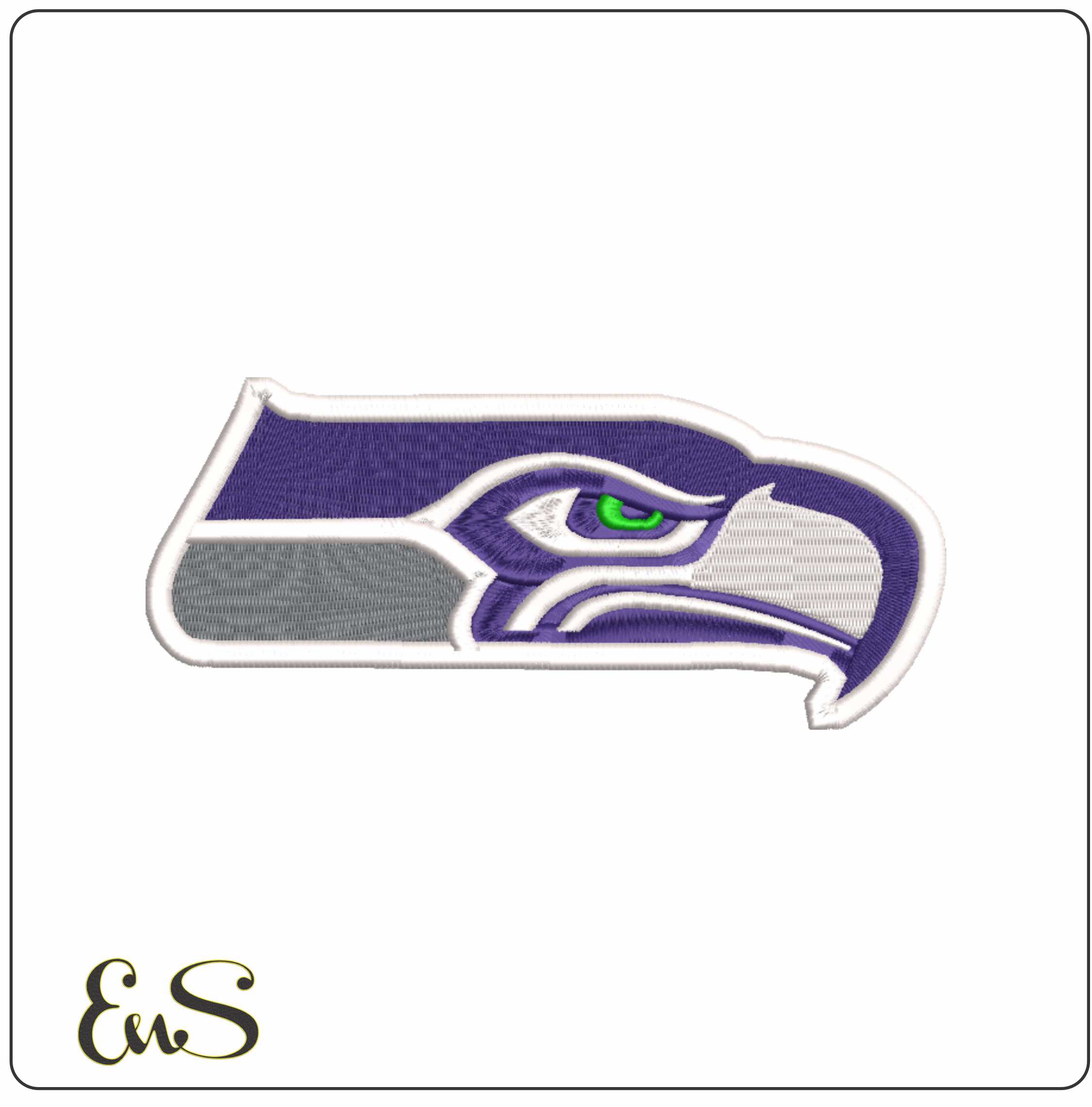 Seattle Seahawks NFL embroidery design -Lumen Field Stadium men's football embroidery machine pattern embroidery file - instant download