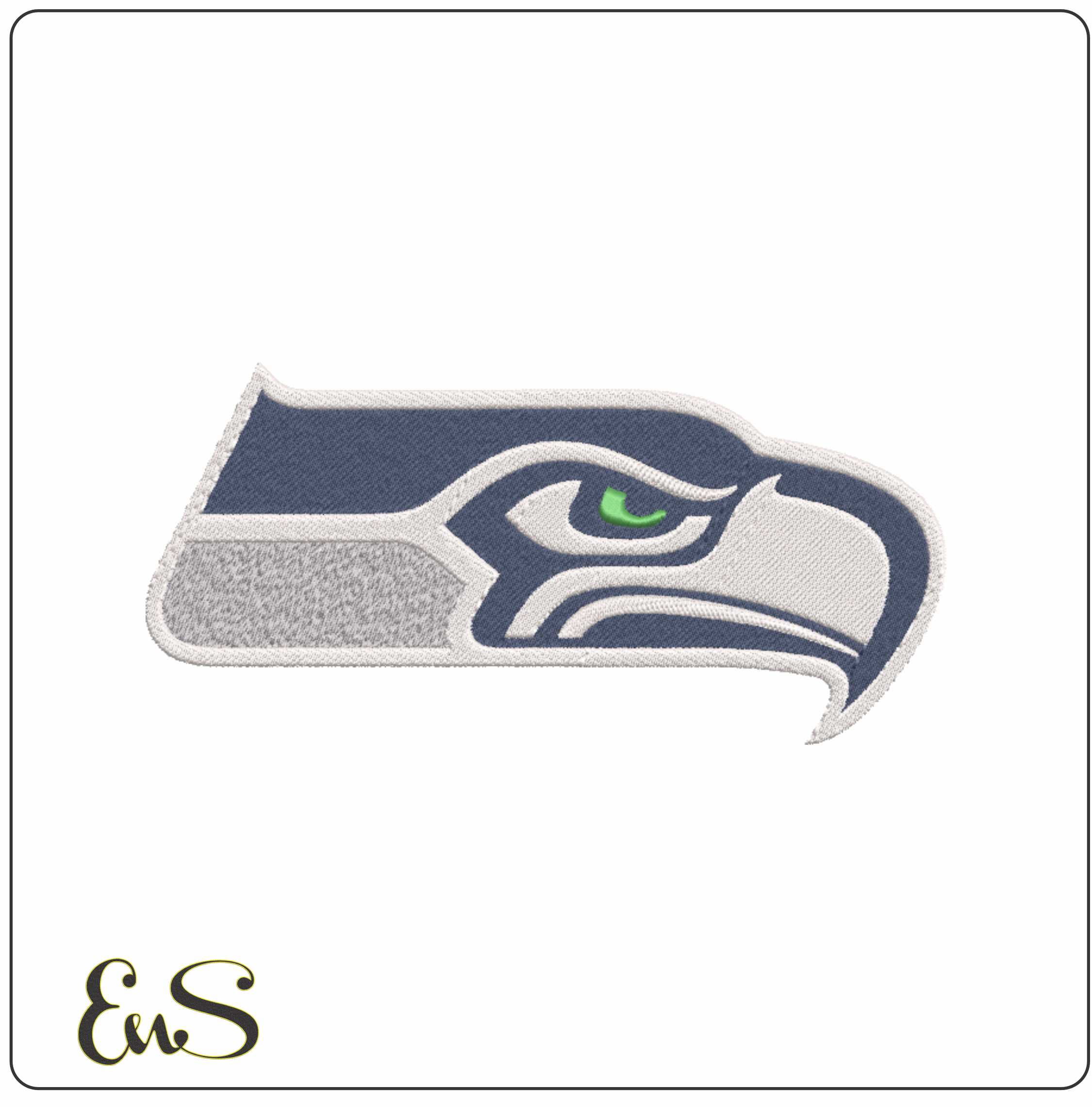 Seattle Seahawks NFL embroidery design -Lumen Field Stadium men's football embroidery machine pattern embroidery file - instant download