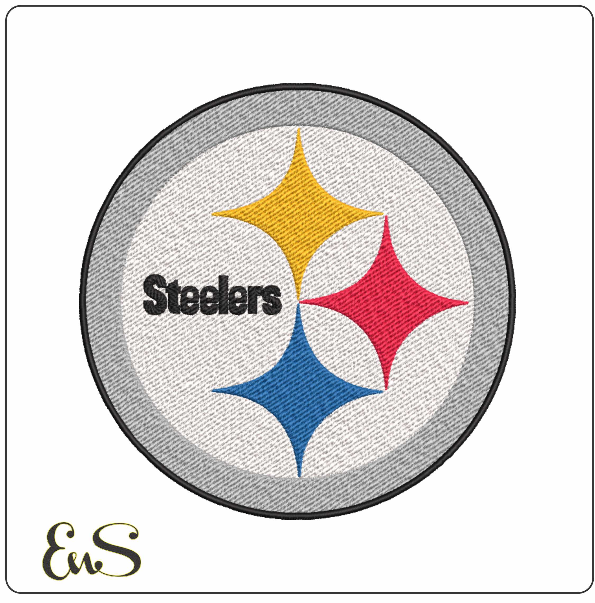 Pittsburgh Steelers NFL embroidery design -Acrisure Stadium men's football embroidery machine pattern embroidery file - instant download