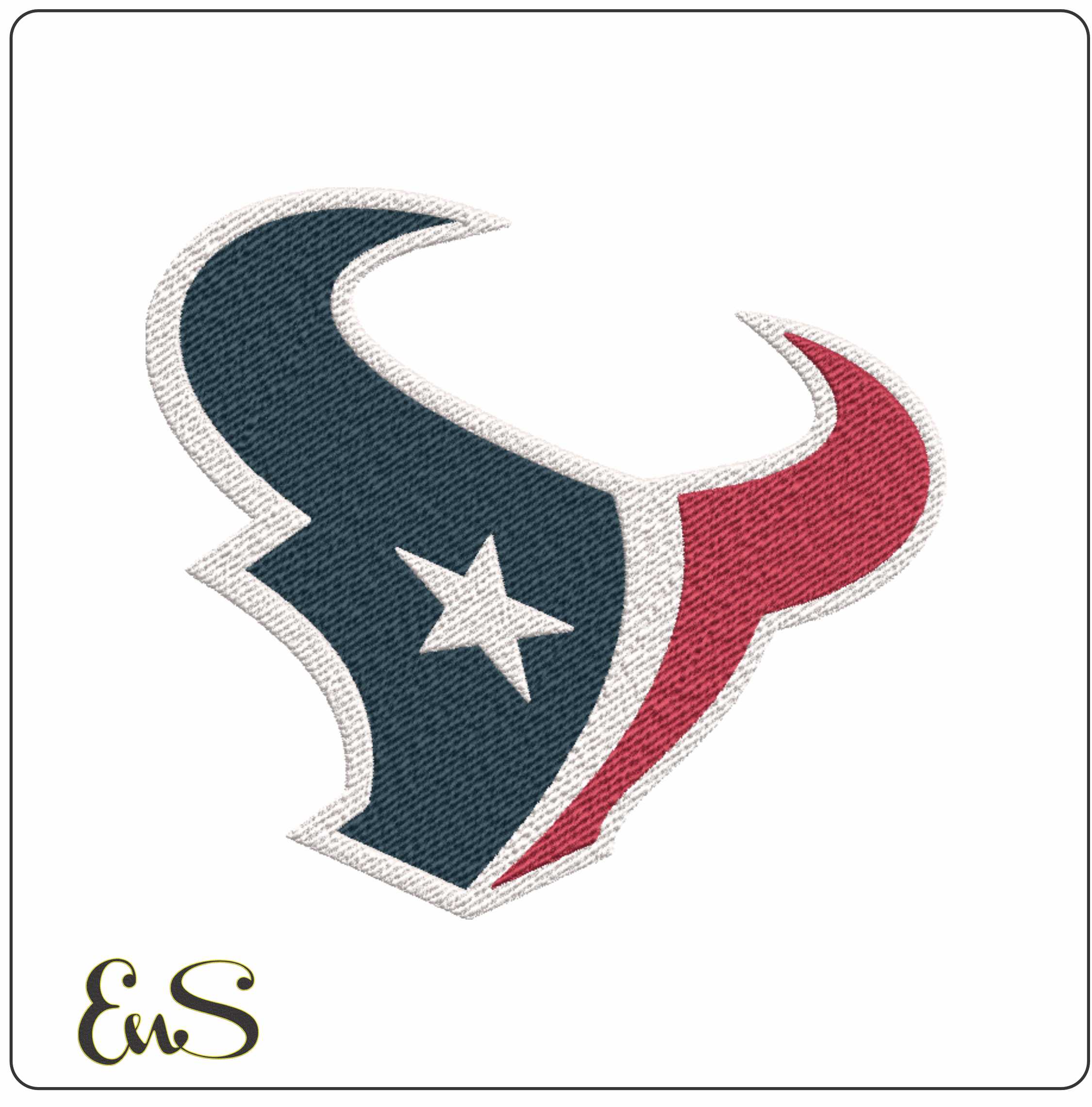 Houston Texans NFL embroidery design -NRG Stadium men's football embroidery machine pattern embroidery file - instant download