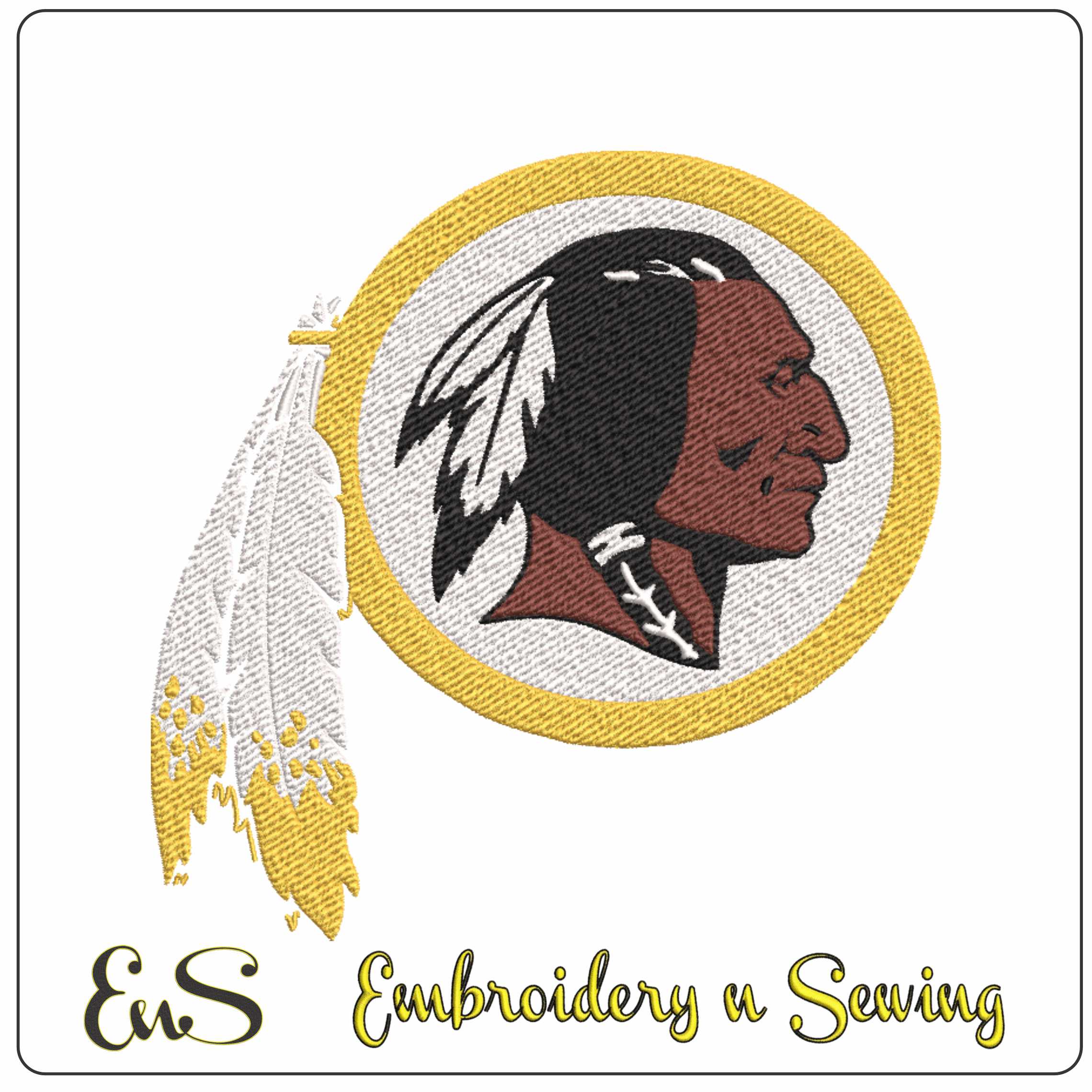 Washington Commanders NFL embroidery design -FedExField Stadium men's football embroidery machine pattern embroidery file - instant download