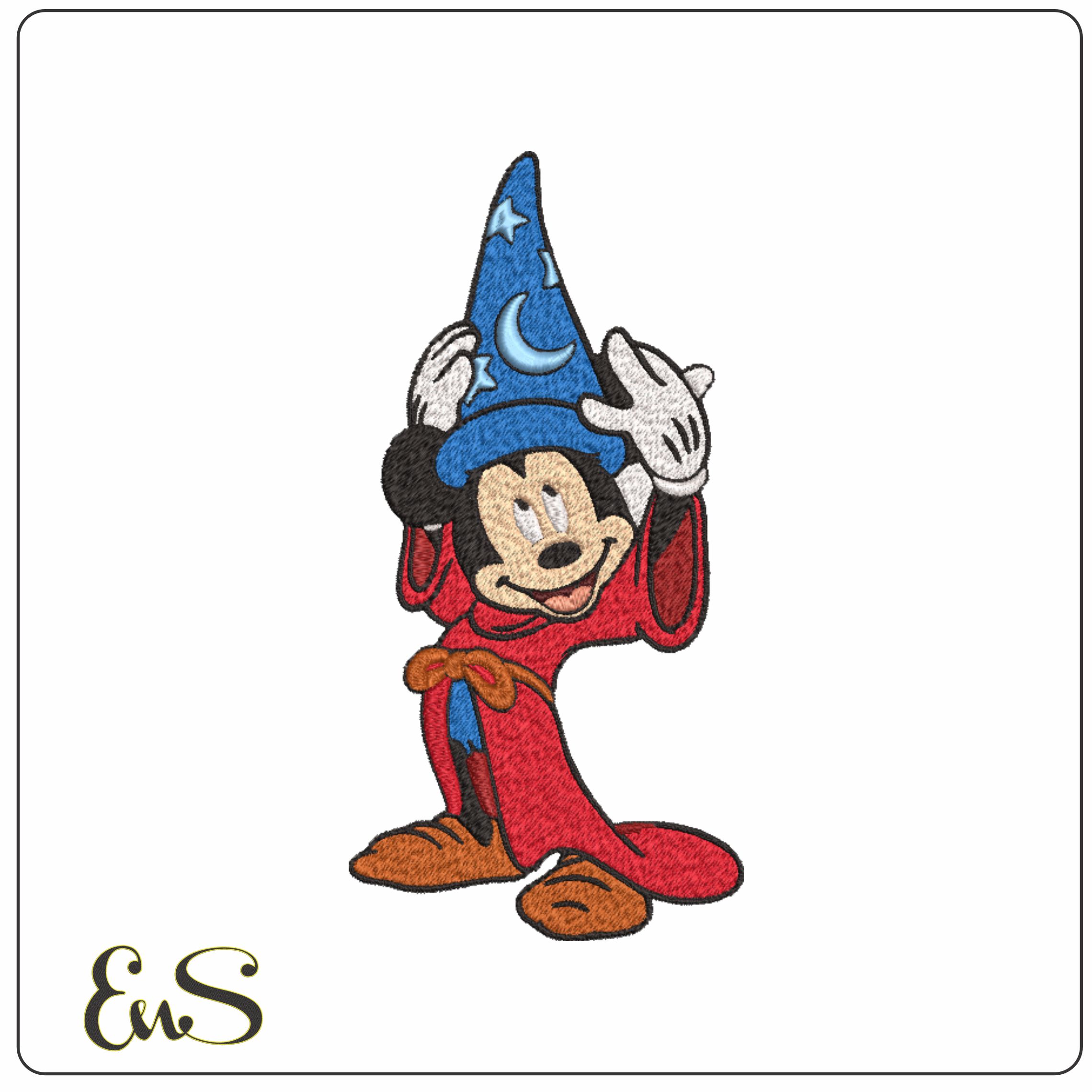mickey mouse embroidery design machine embroidery design, design for kids, babies, infants, fill embroidery design, instant download 6 sizes