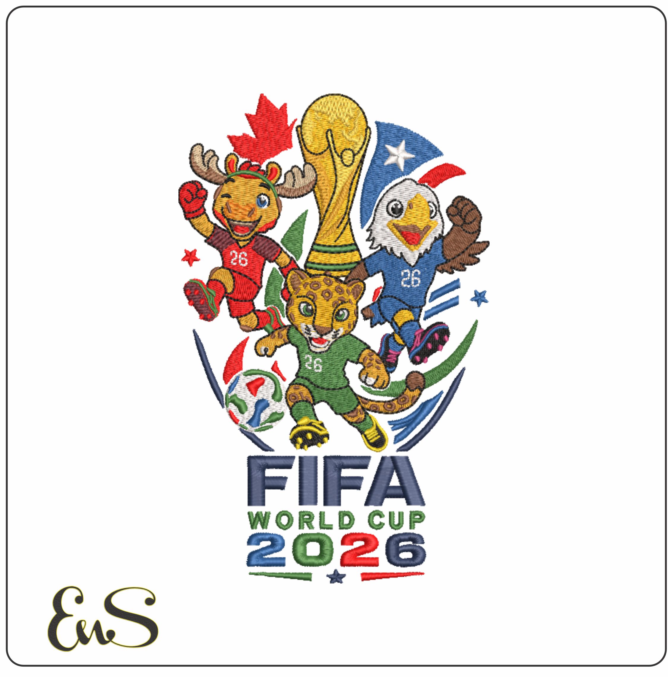 Fifa World Cup 2026 Mascots Celabration