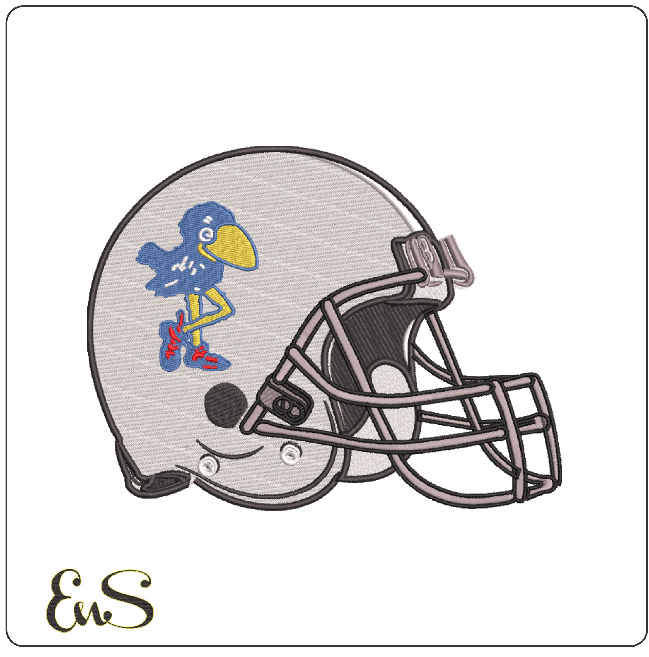Af Helmet Kansas Jayhawks 1912 To 1919 Kansas University