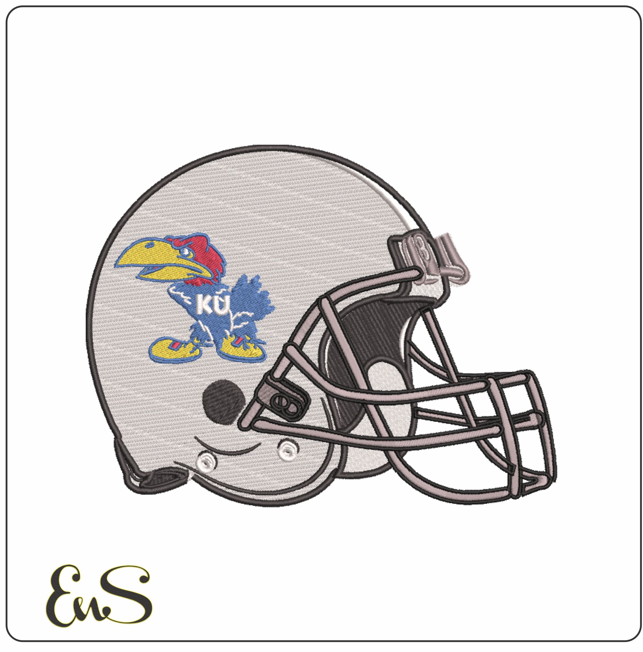Af Helmet Kansas Jayhawks 1940 To 1945 Kansas University