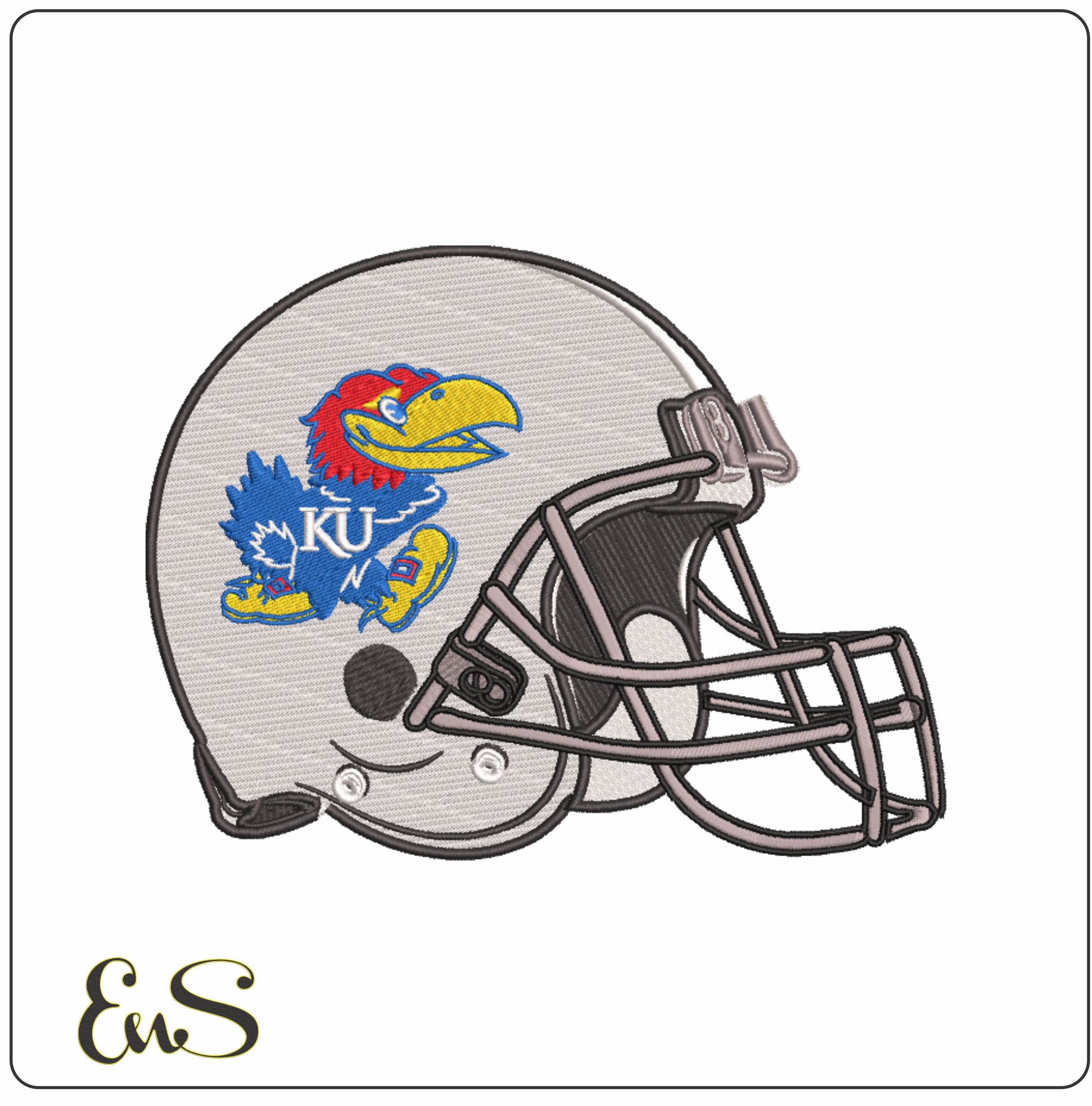 Af Helmet Kansas Jayhawks 1946 On Kansas University