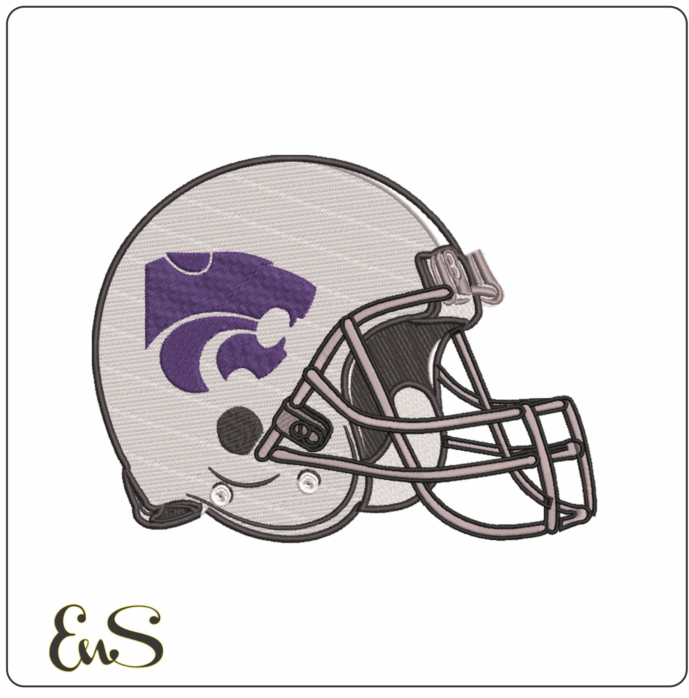 Af Helmet Kansas State Wildcats 1989 On Kansas State University