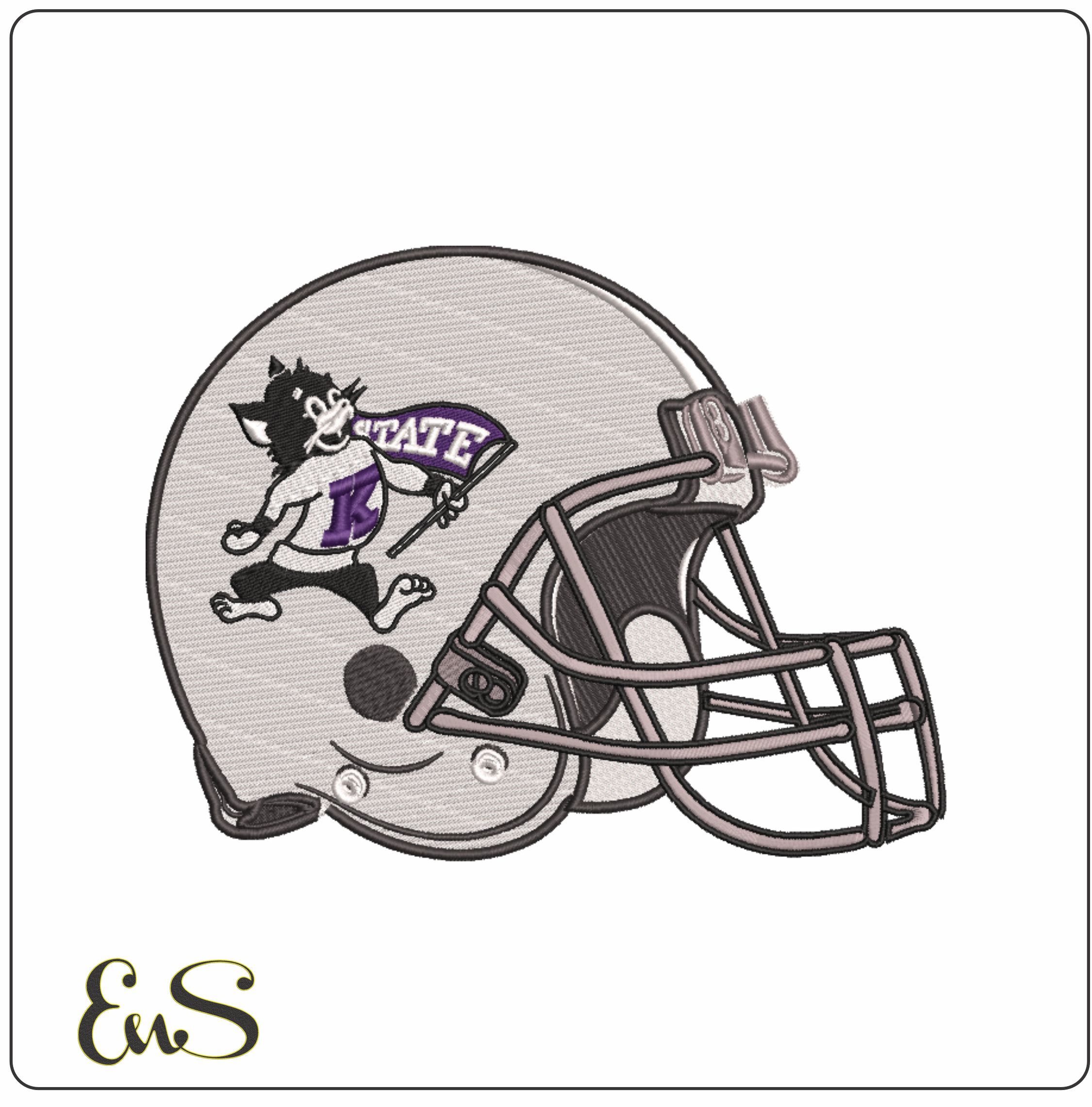Af Helmet Kansas State Wildcats Mascot Kansas State University
