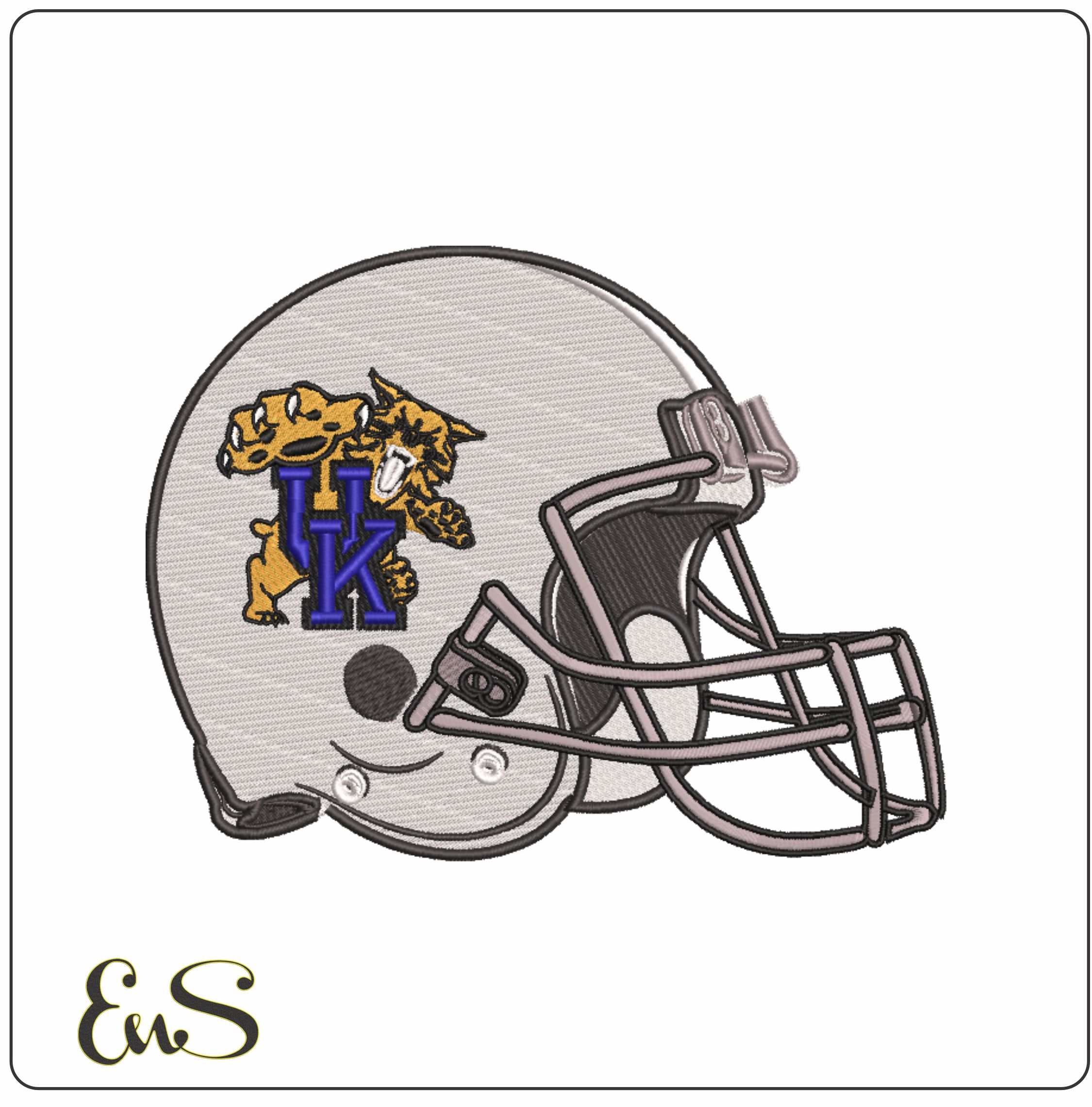Af Helmet Kentucky Wildcats 1988 To 2004 University Of Kentucky