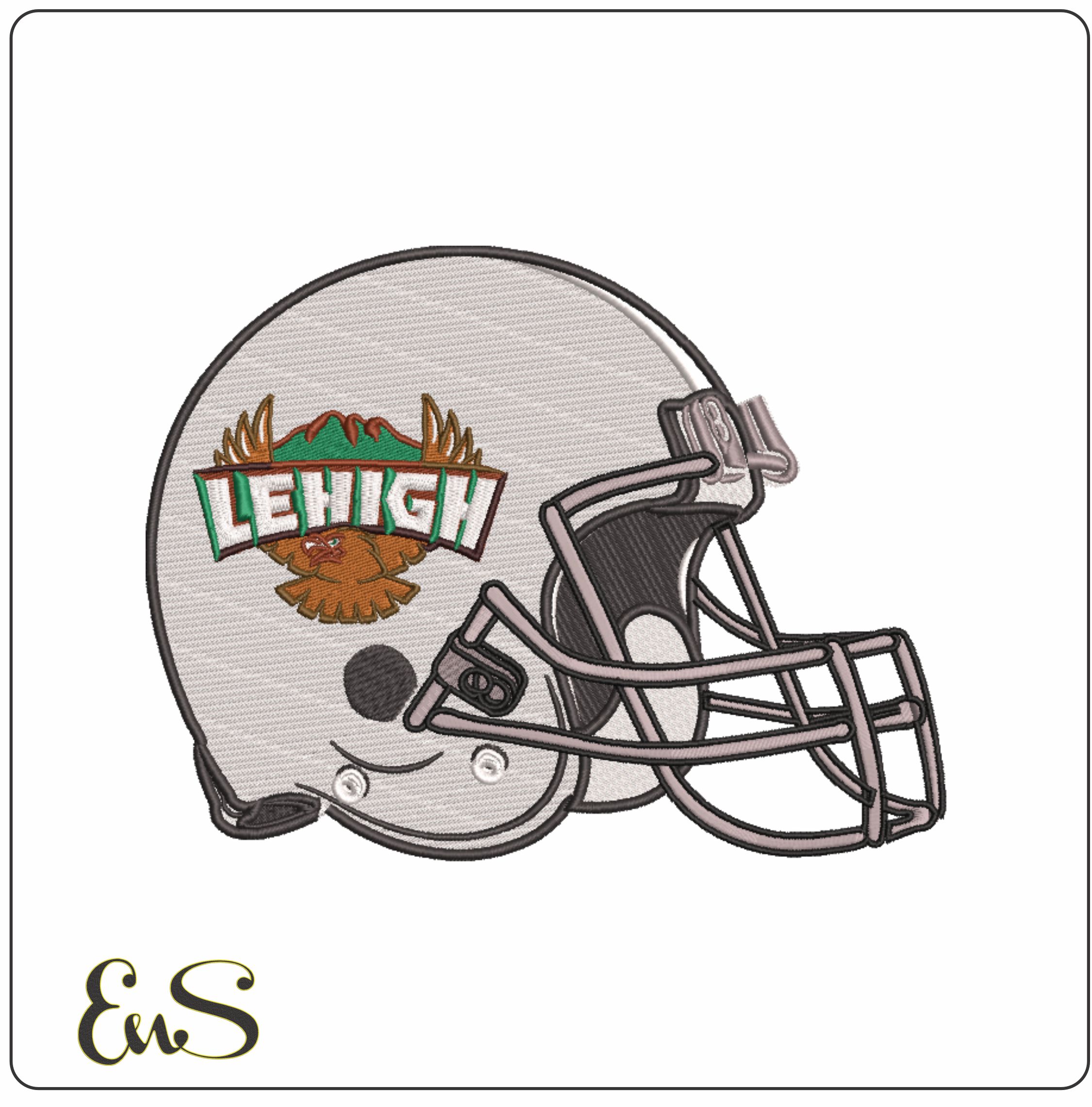 Af Helmet Lehigh Mountain Hawks 1996 To 2003 Lehigh University