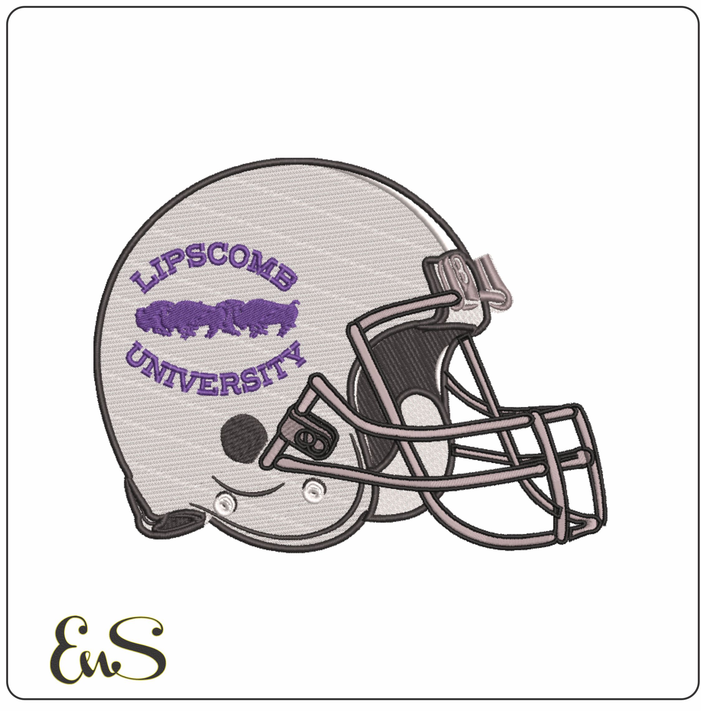 Af Helmet Lipscomb Bisons 1988 To 1999 Lipscomb University