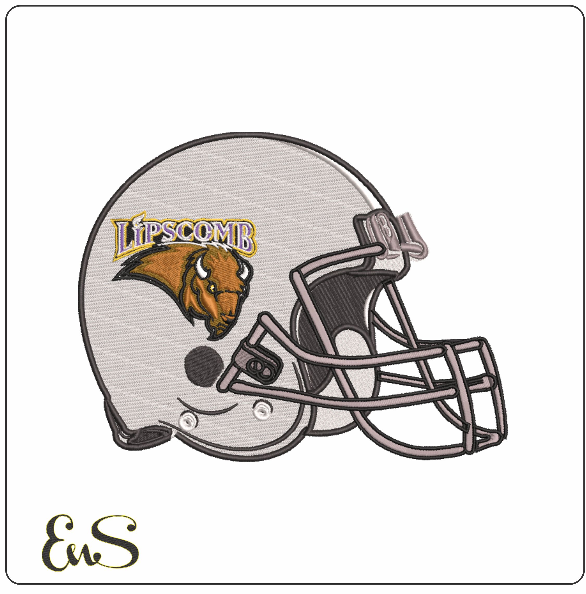 Af Helmet Lipscomb Bisons 1999 To 2011 Lipscomb University