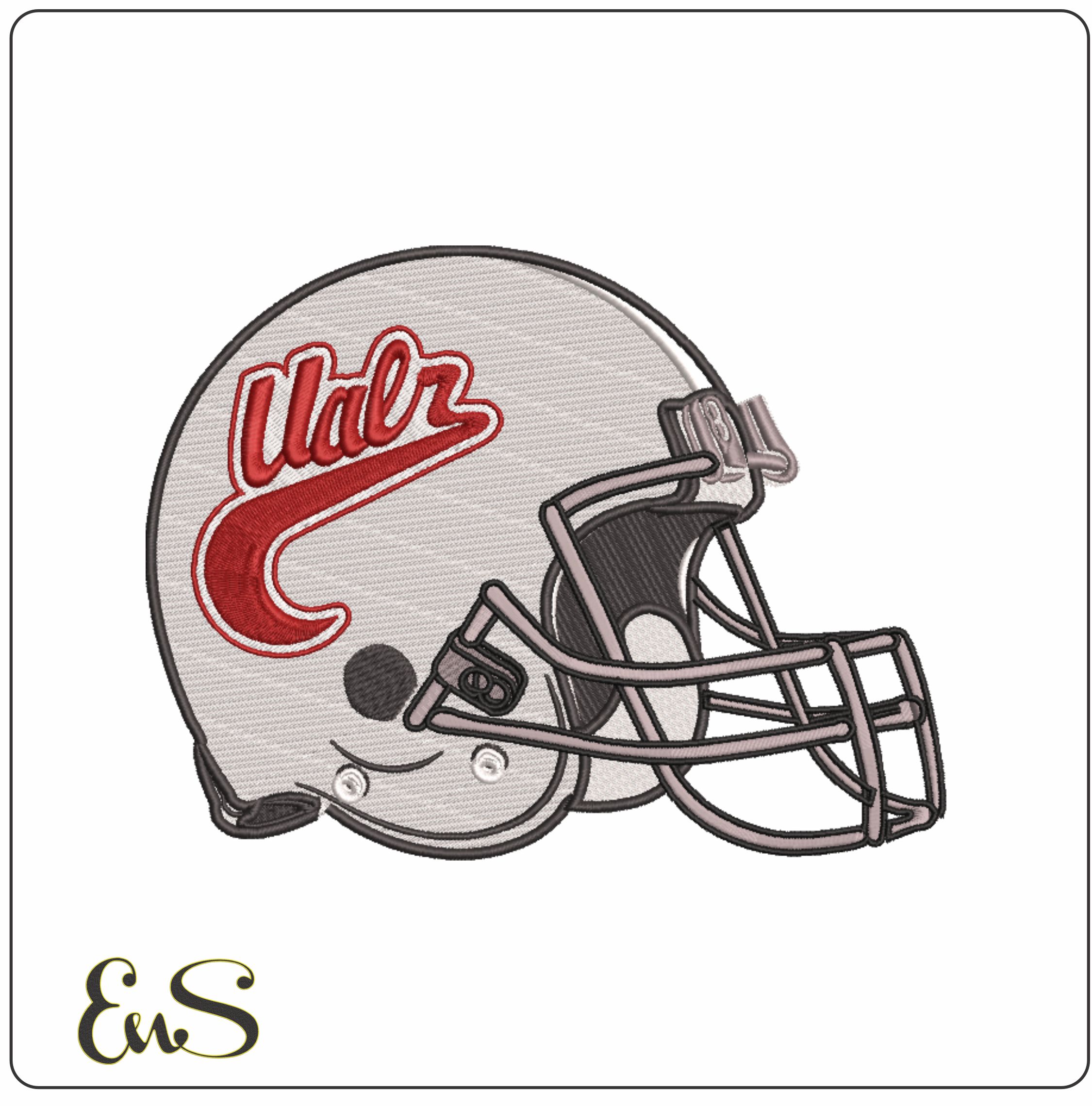 Af Helmet Little Rock Trojans 1984 To 1994 University Of Arkansas