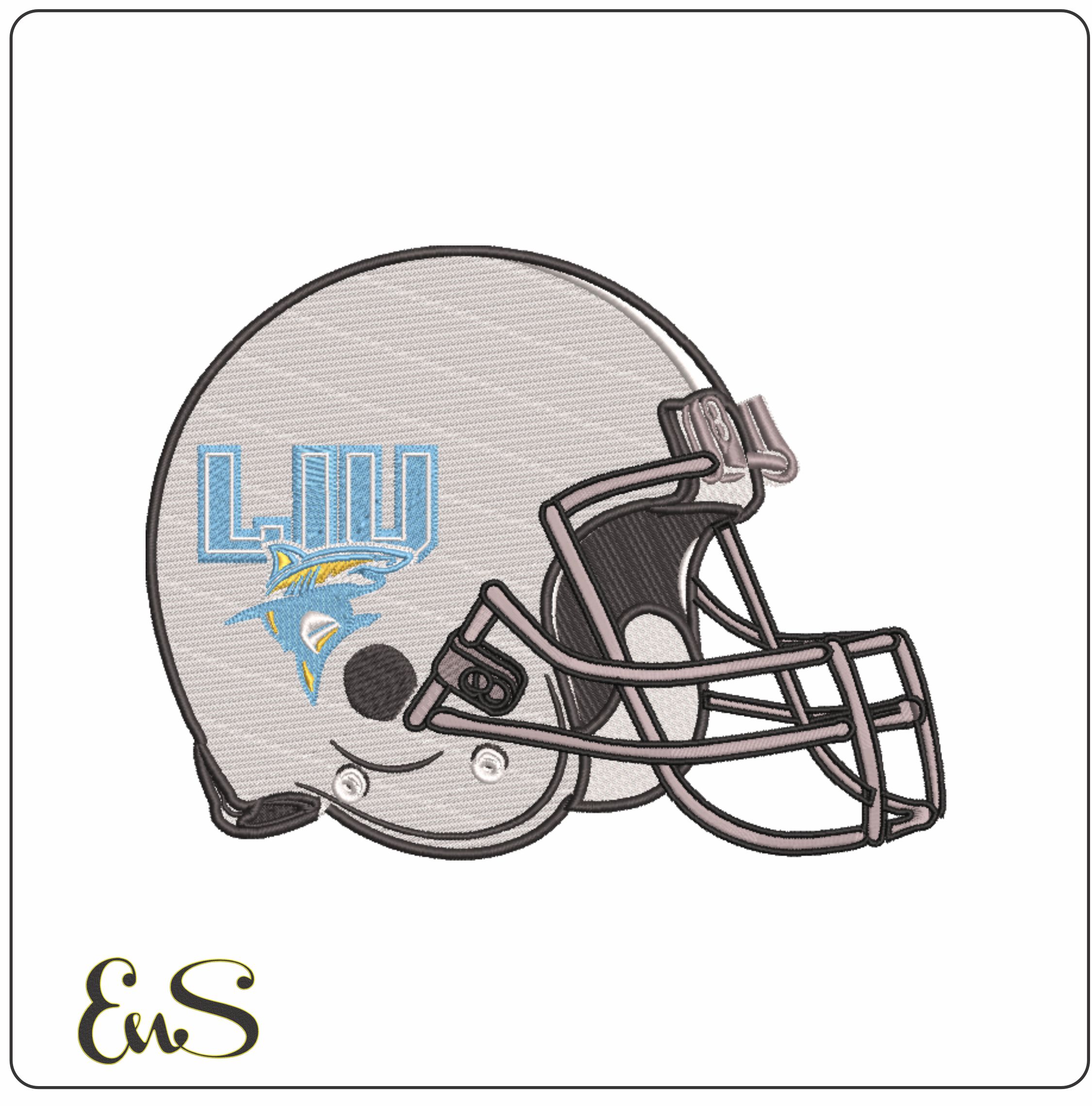 Af Helmet Liu Brooklyn Sharks 2019 On Long Island University