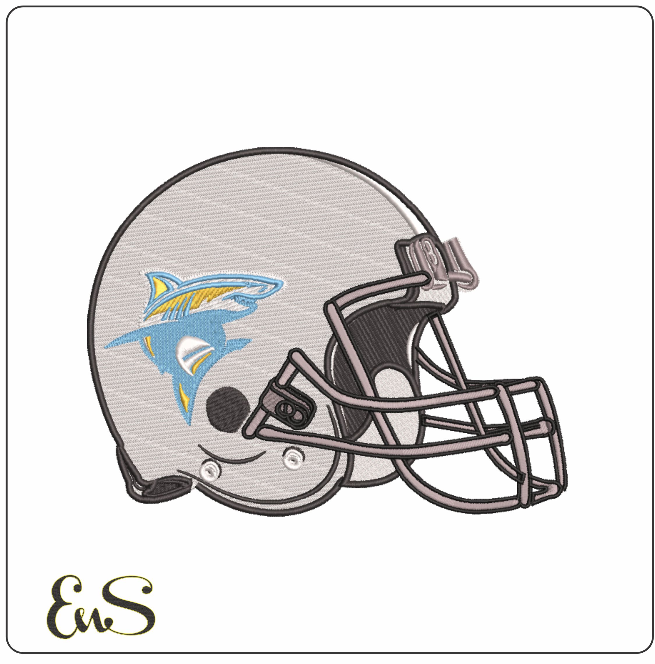 Af Helmet Liu Sharks 2019 On Long Island University
