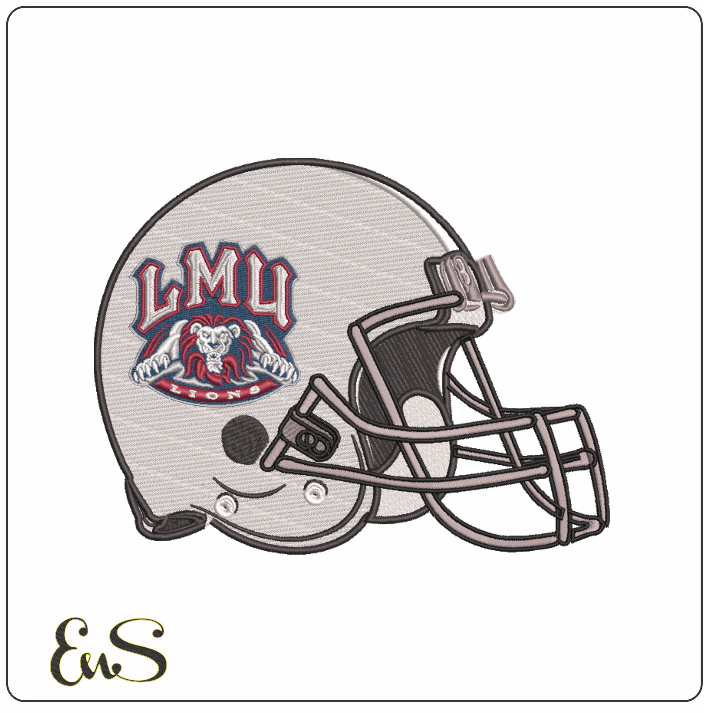 Af Helmet Lmu Loyola Marymount Lions 2001 To 2007 Loyola Marymount University