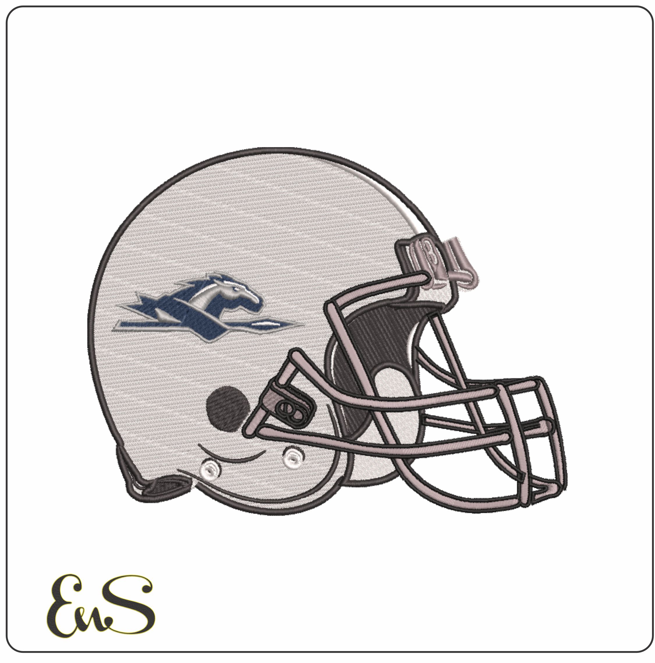 Af Helmet Longwood Lancers No Name 2014 On Longwood University