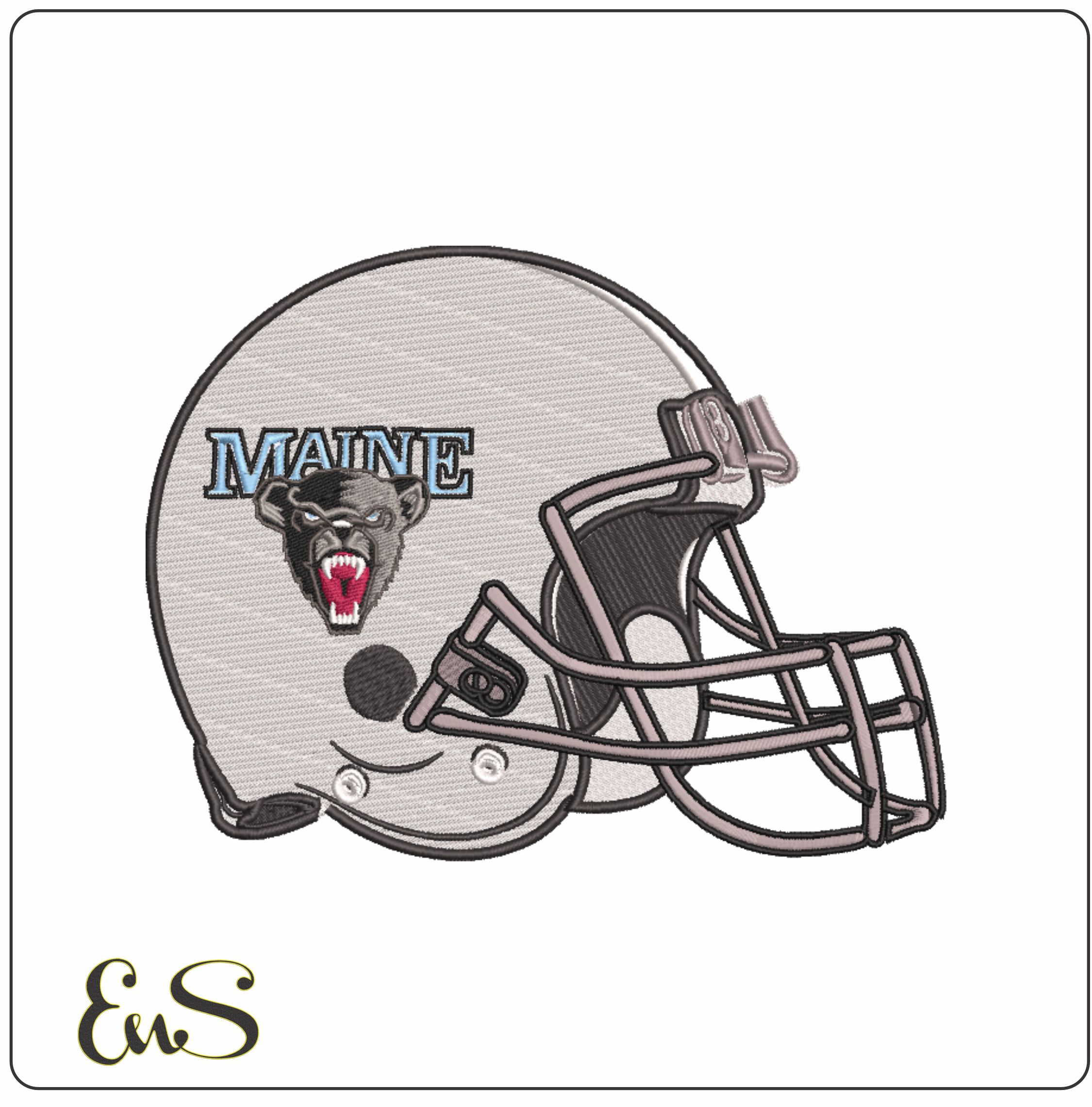 Af Helmet Maine Black Bears 1980 On University Of Maine