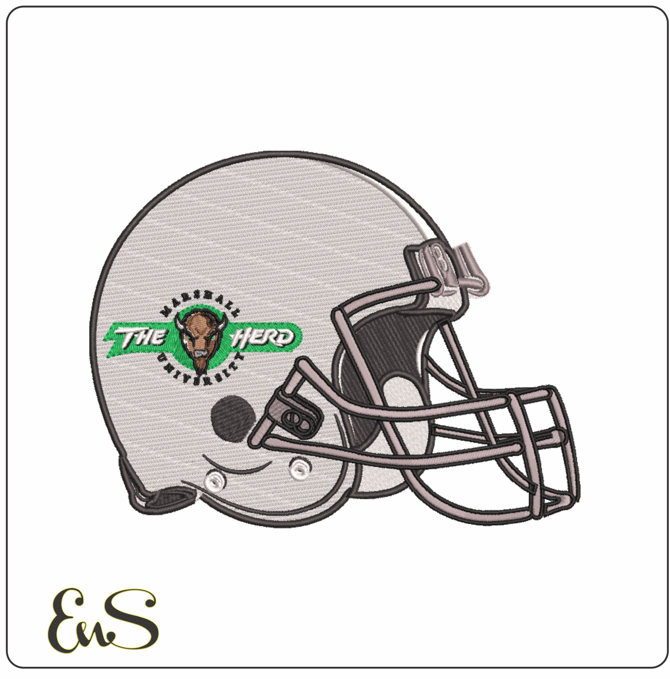 Af Helmet Marshall Thundering Herd Alternate Marshall University