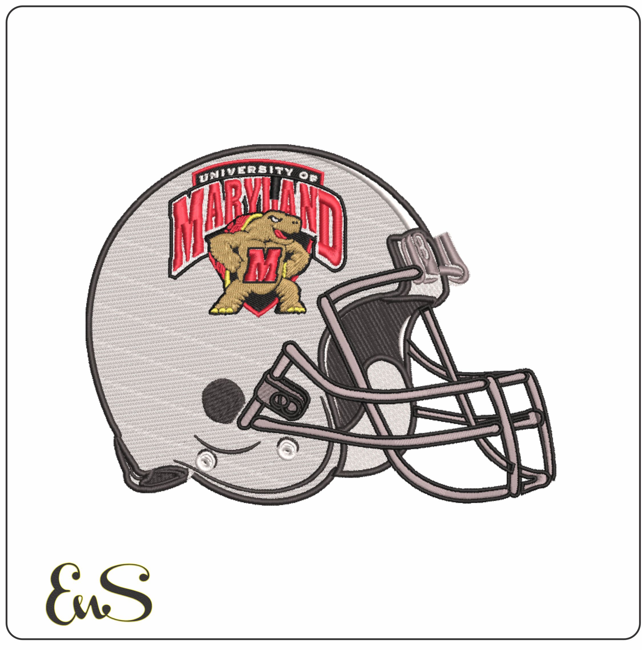 Af Helmet Maryland Terrapins 1996 To 2005 University Of Maryland