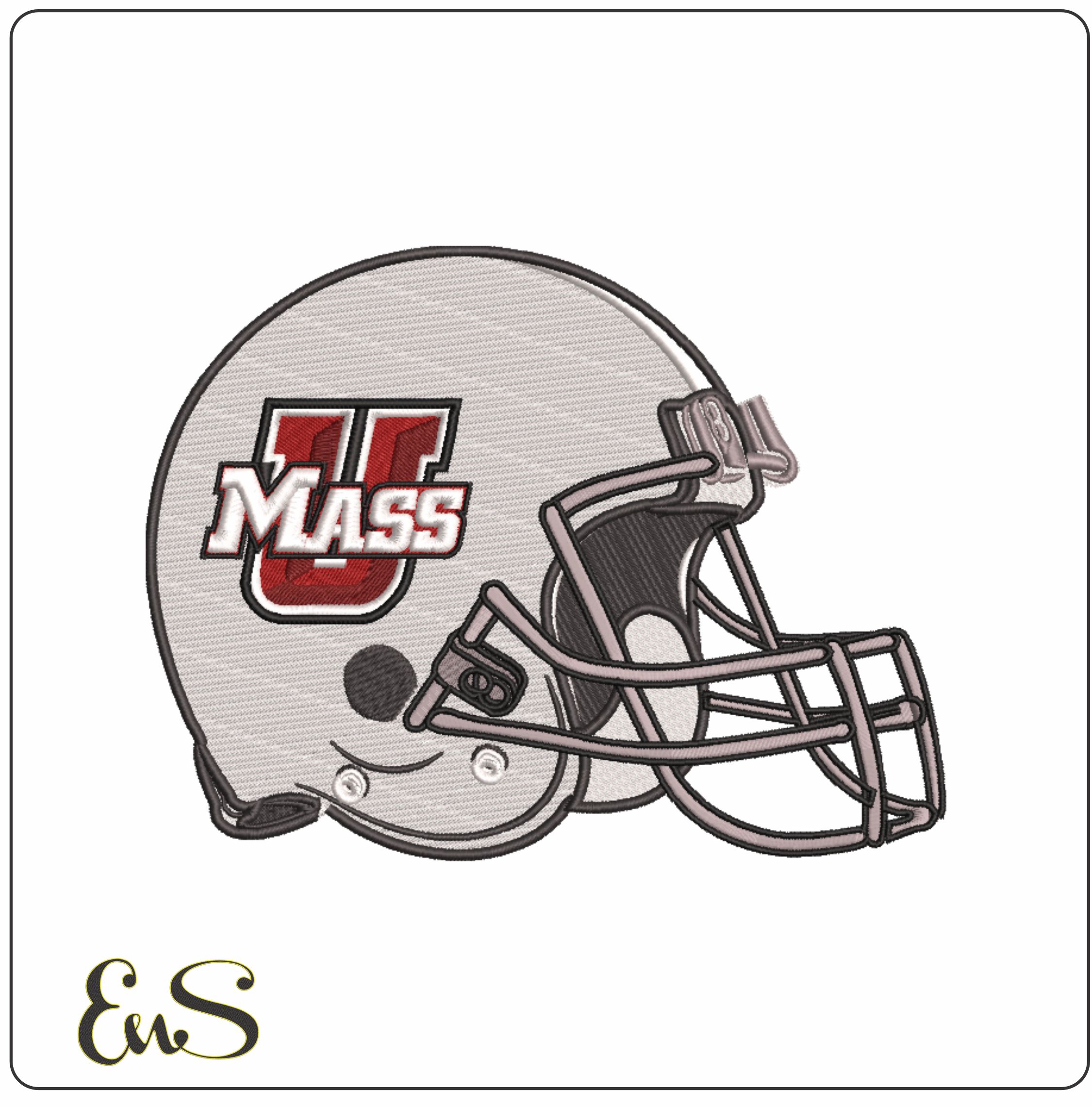 Af Helmet Massachusetts Minutemen 2012 To 2021 University Of Massachusetts