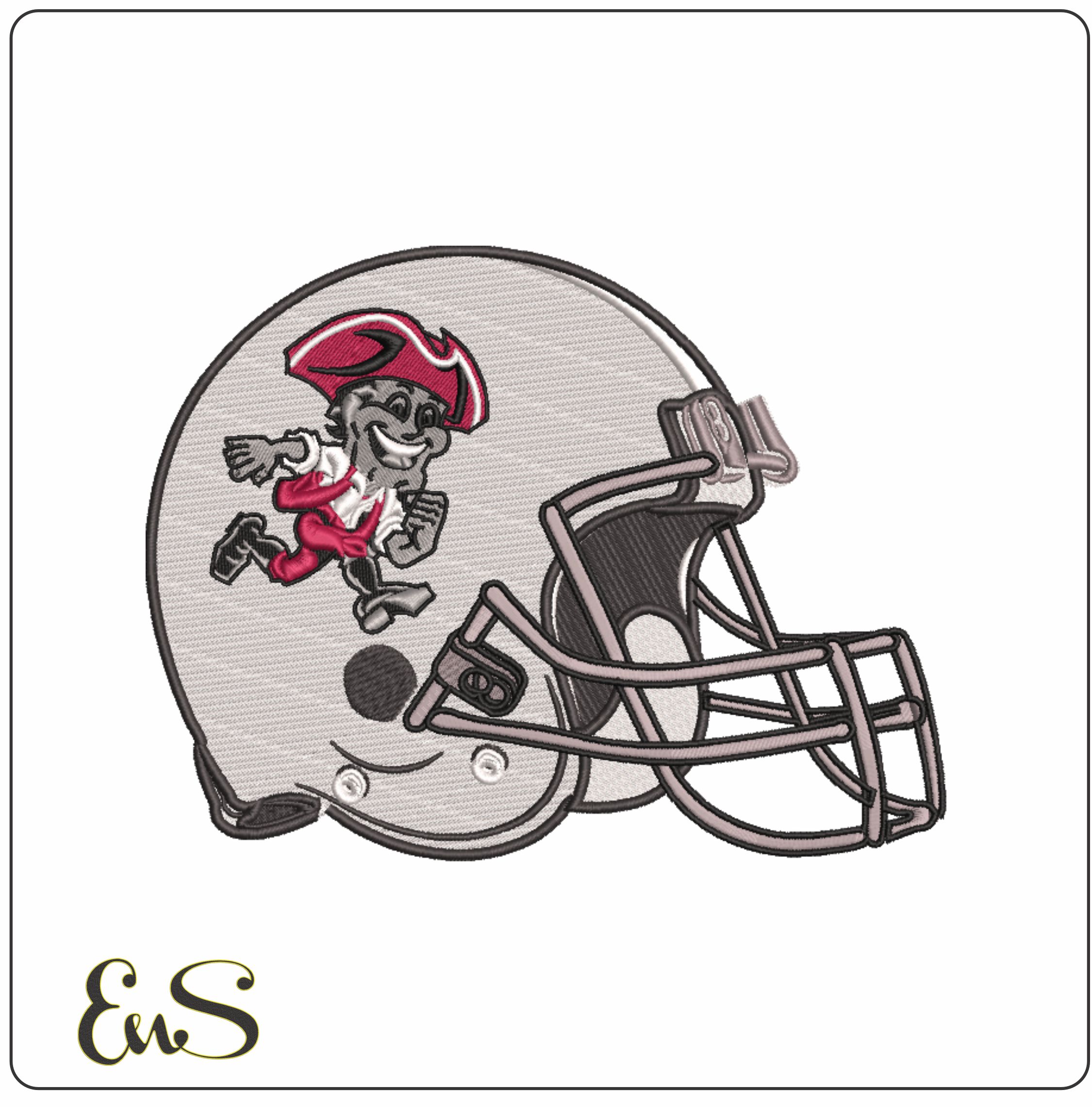 Af Helmet Massachusetts Minutemen Mascot University Of Massachusetts