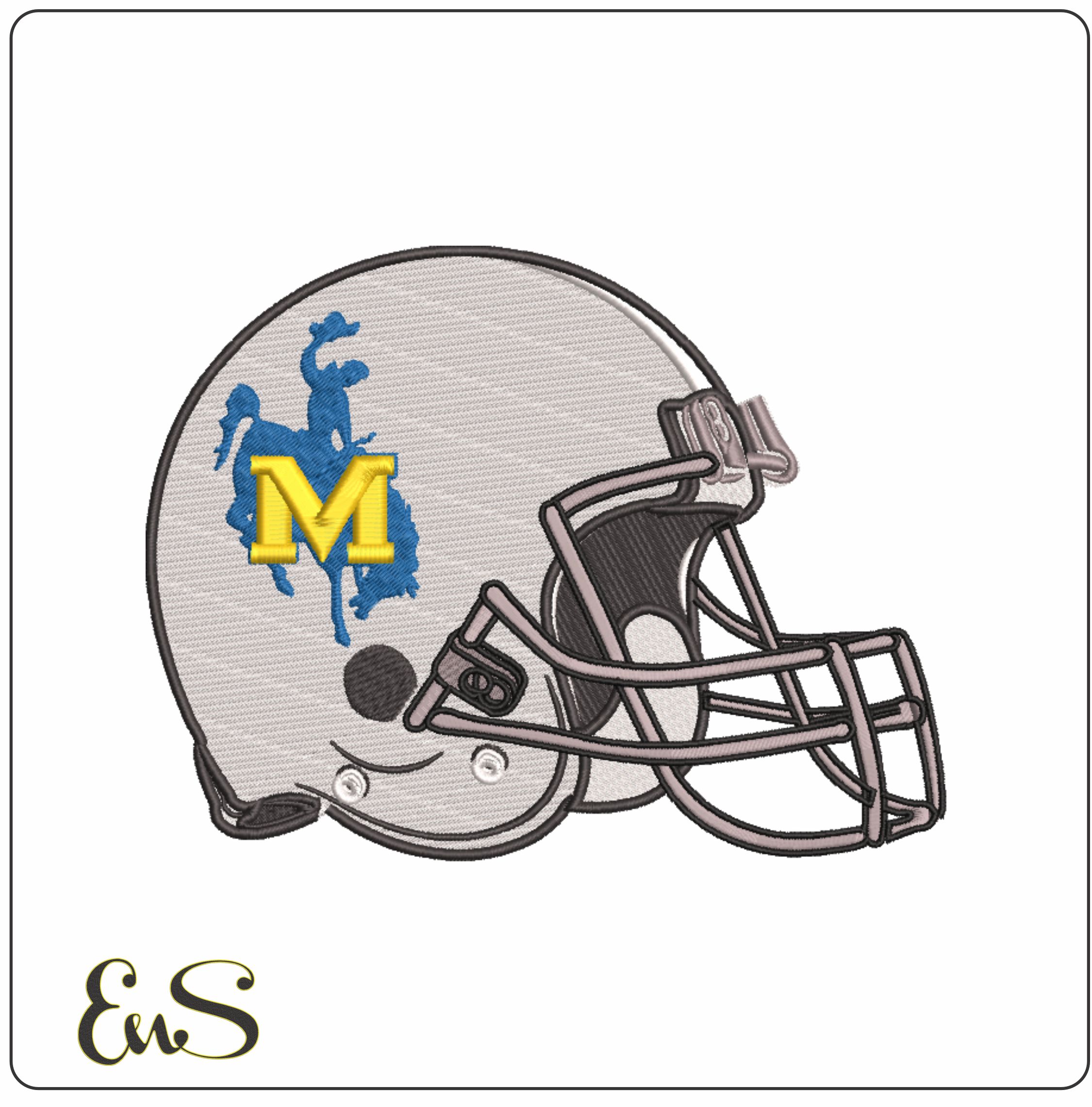Af Helmet Mcneese State Cowboys 1990 To 2002 Mcneese State University