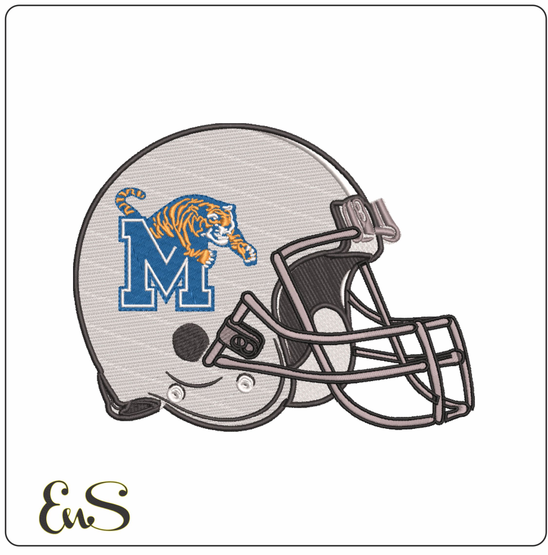 Af Helmet Memphis Tigers 1993 On University Of Memphis