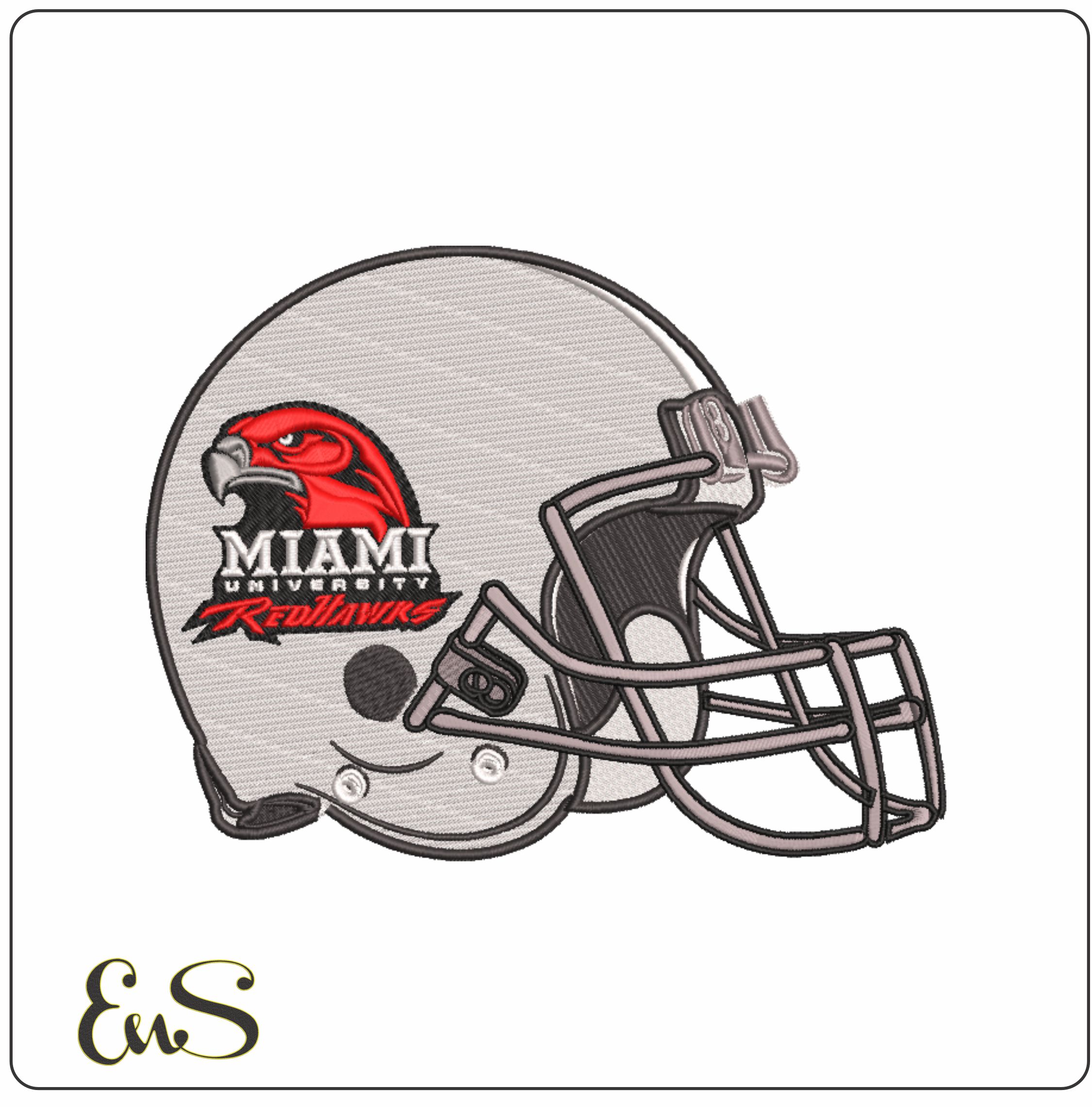 Af Helmet Miami Ohio Redhawks 2010 To 2012 Miami University