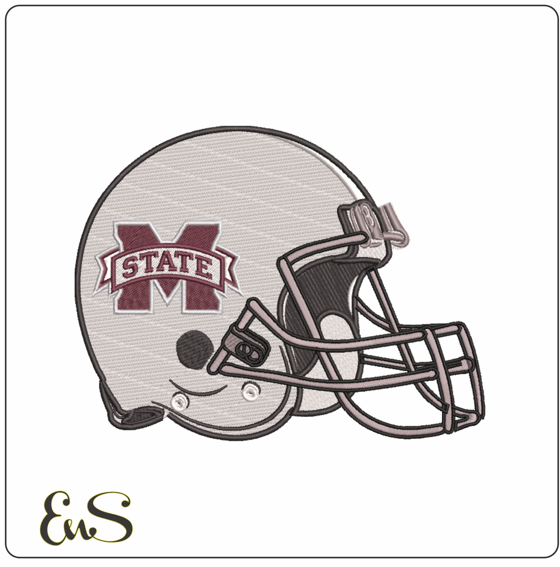Af Helmet Mississippi State Bulldogs 2009 On Mississippi State University