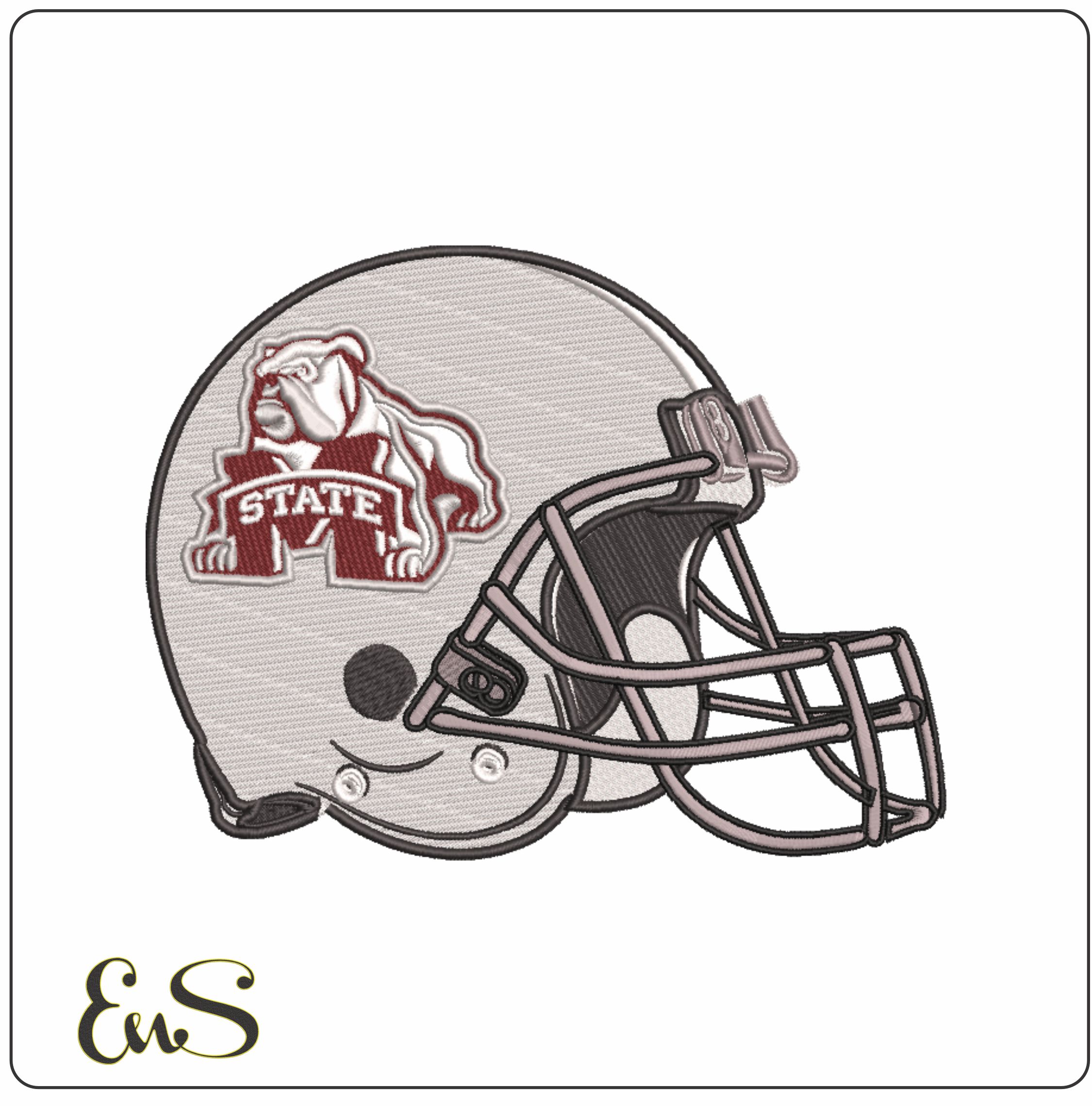 Af Helmet Mississippi State Bullldogs College