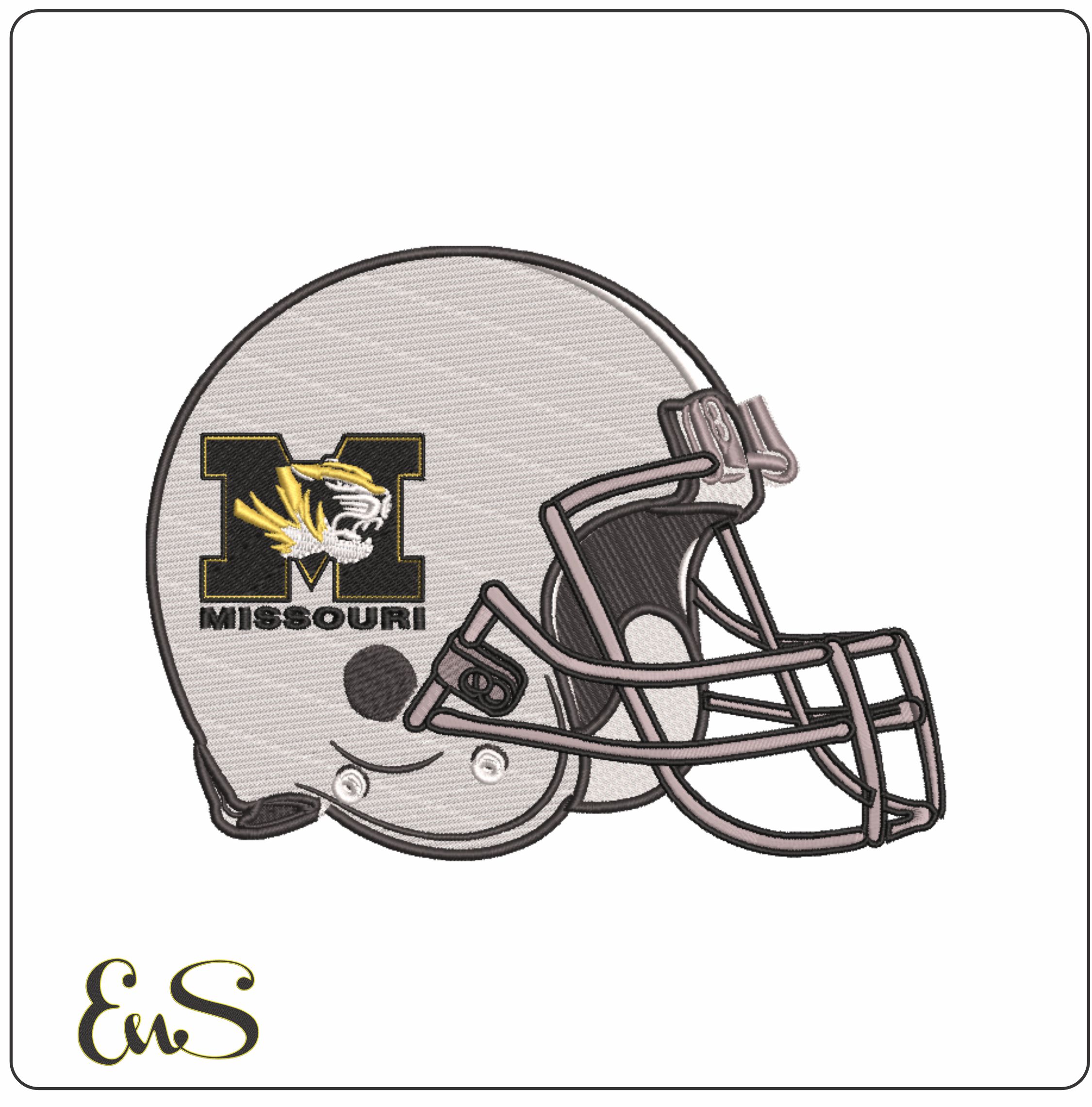 Af Helmet Missouri Tigers 1999 To 2014 University Of Missouri