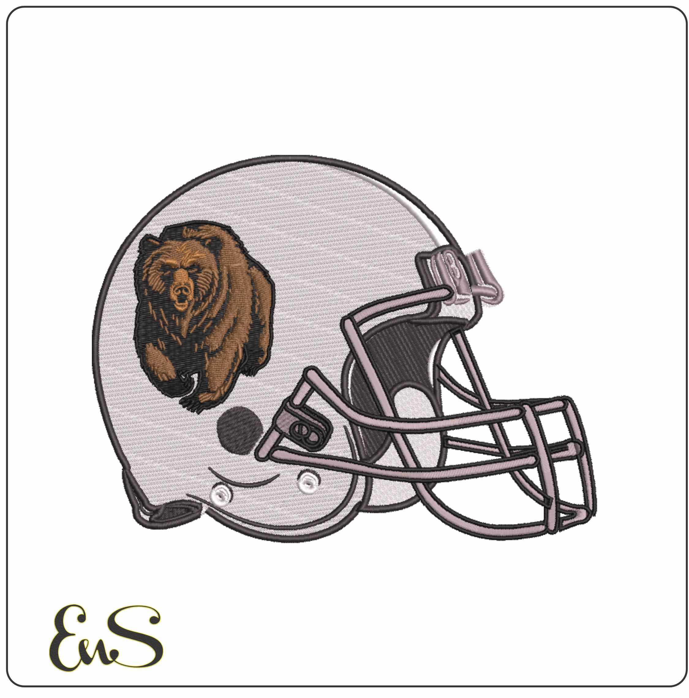 Af Helmet Montana Grizzlies No Name 1996 On University Of Montana