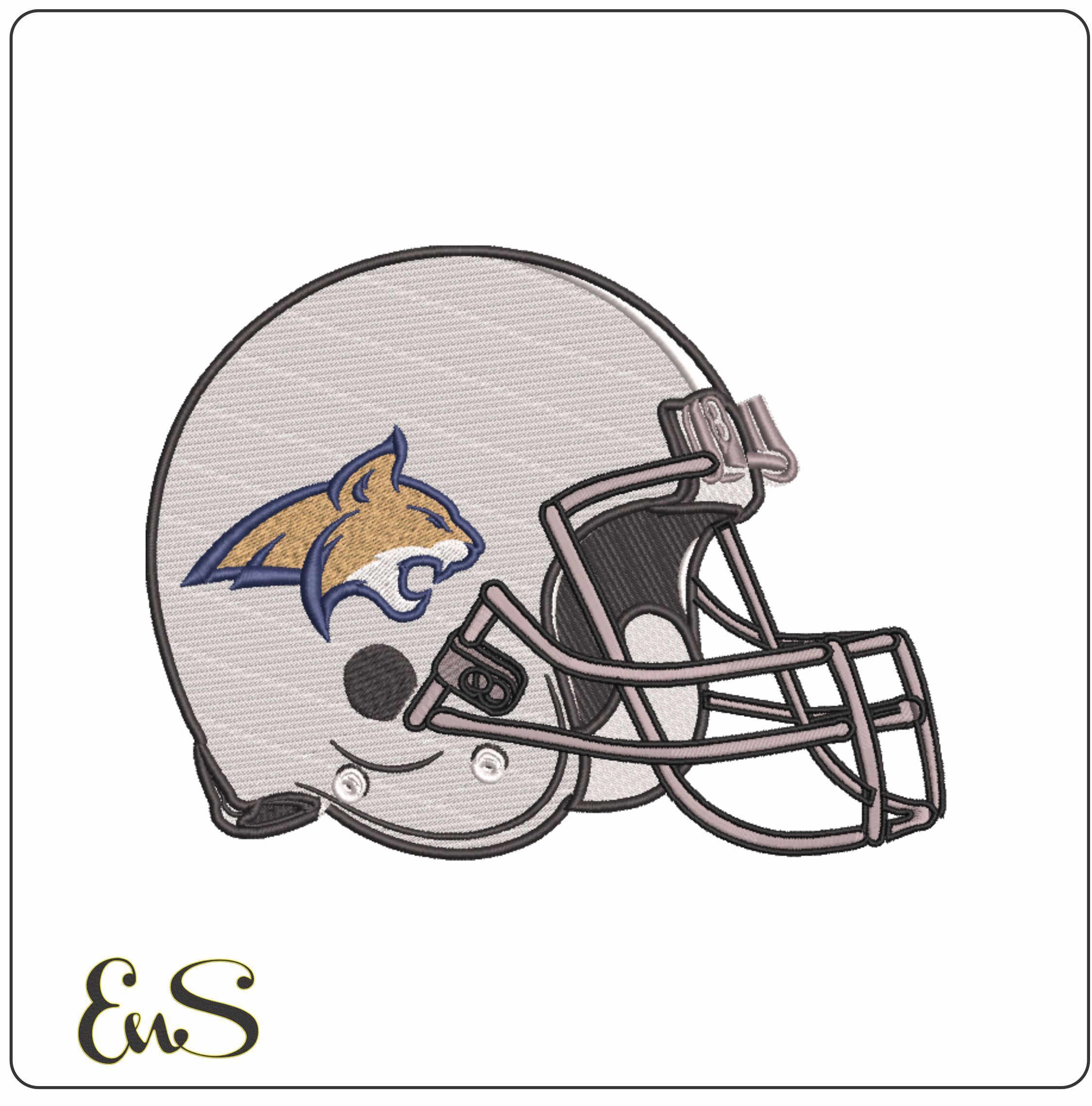 Af Helmet Montana State Bobcats 2014 On Montana State University