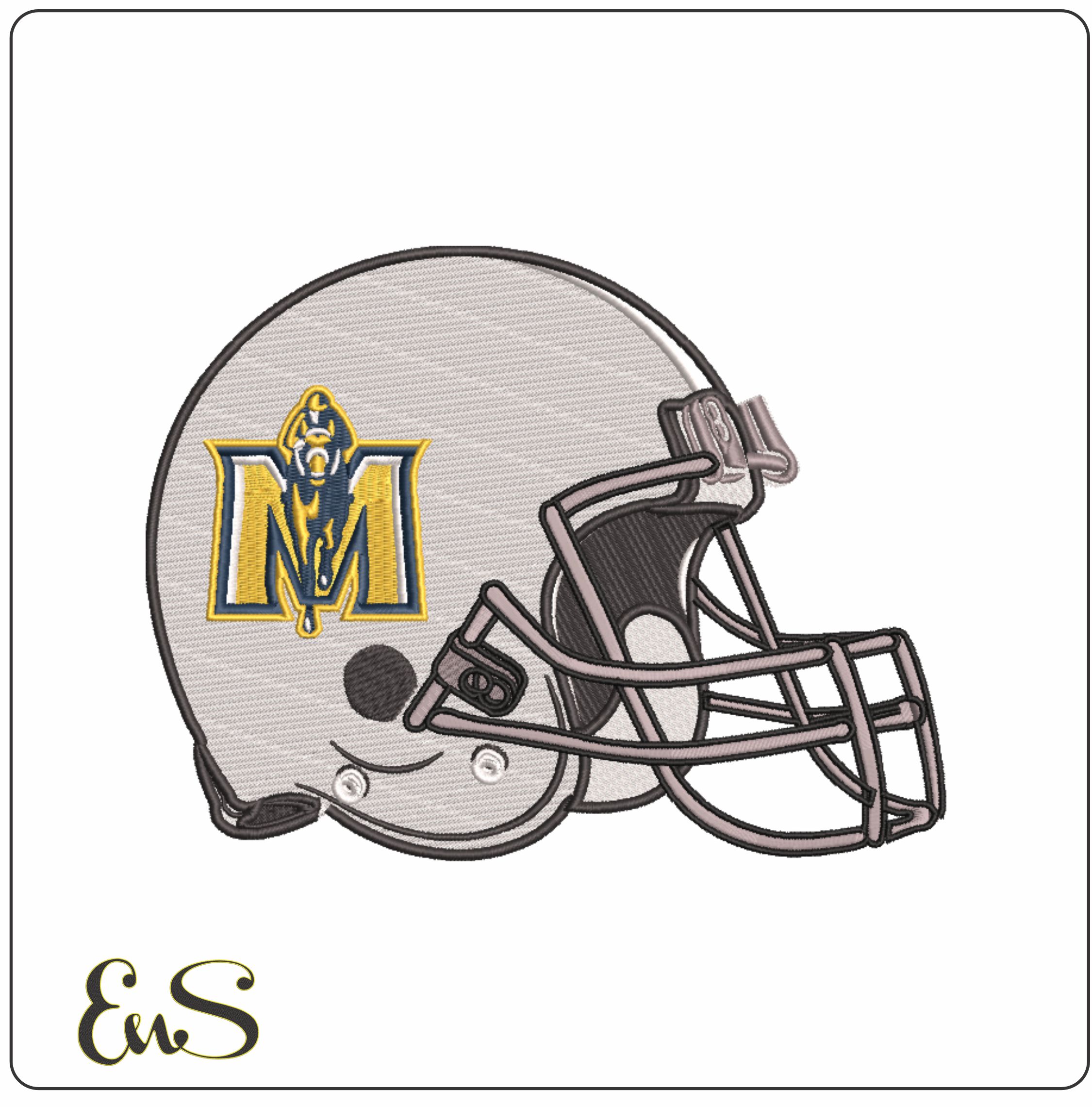 Af Helmet Murray State Racers No Name 2014 On Murray State University
