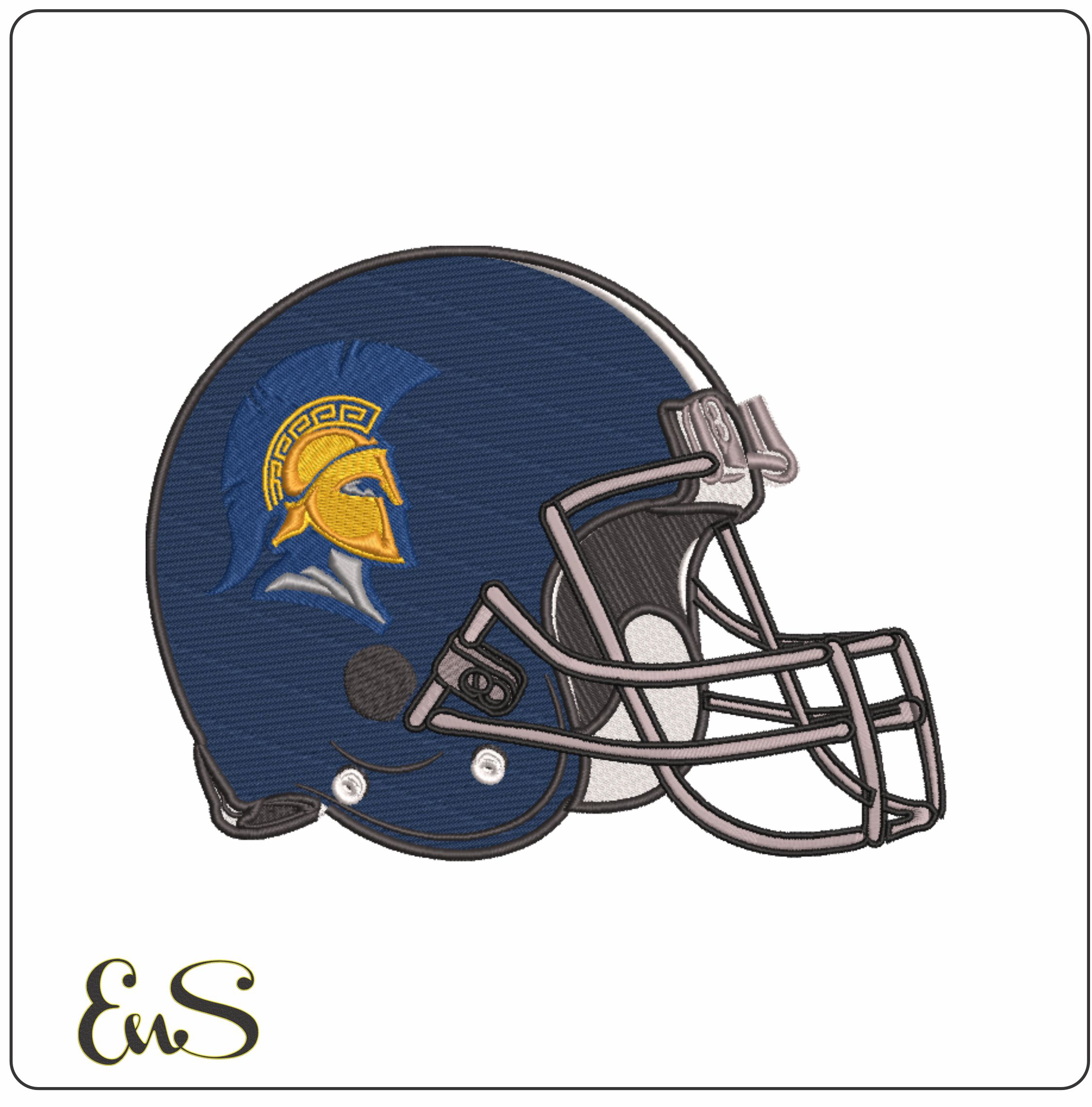 Af Helmet Nc Greensboro Spartans University Of North Carolina