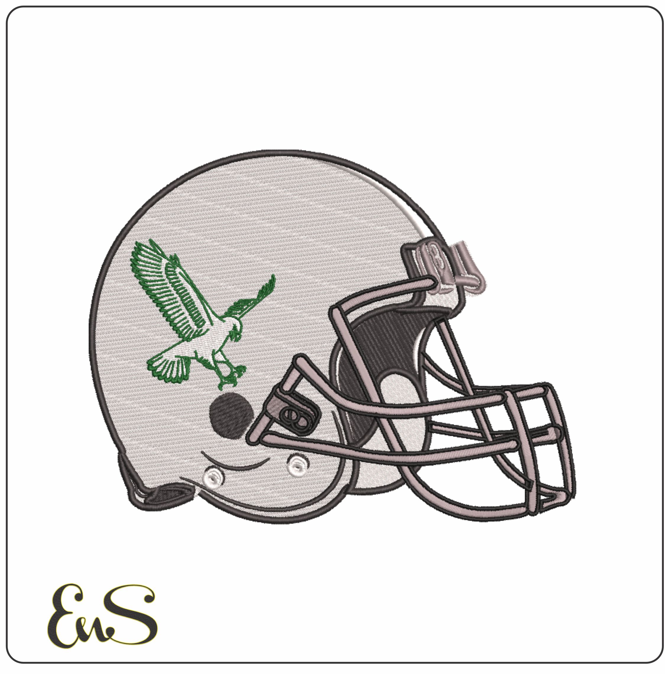 Af Helmet Nc Wilmington Seahawks 1977 To 1986 University Of North Carolina